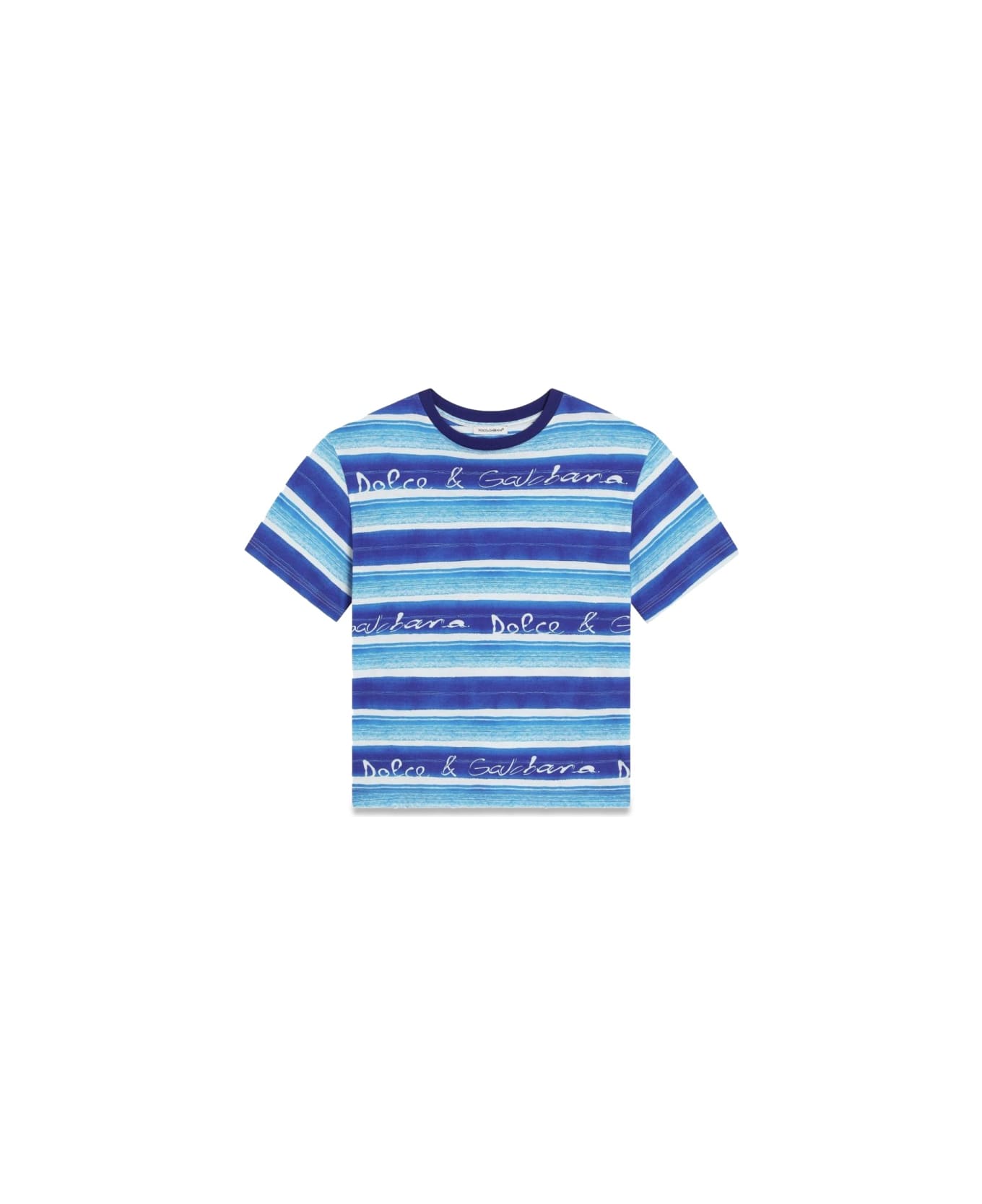 Dolce & Gabbana Short Sleeve T-shirt - MULTICOLOUR
