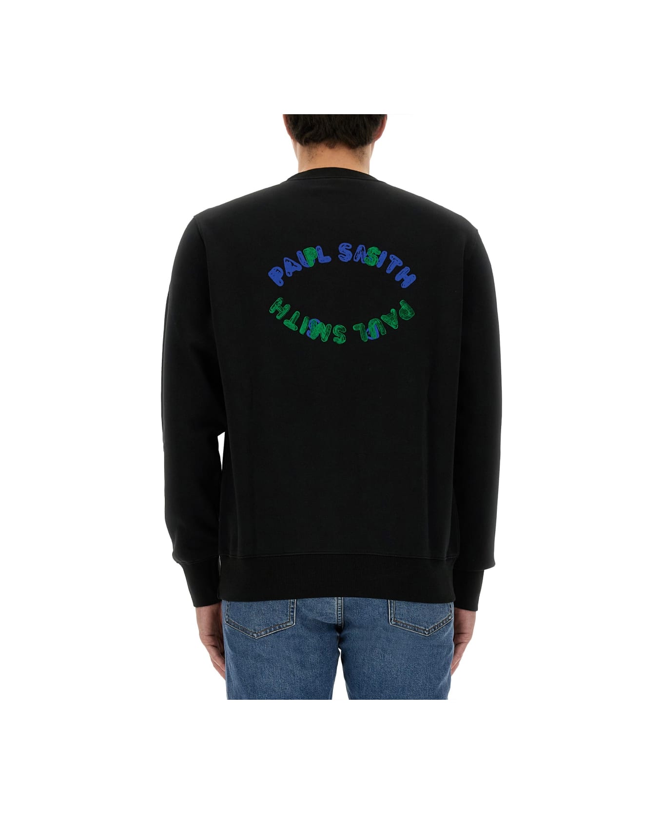 PS by Paul Smith Sweatshirt With Logo - BLACK フリース