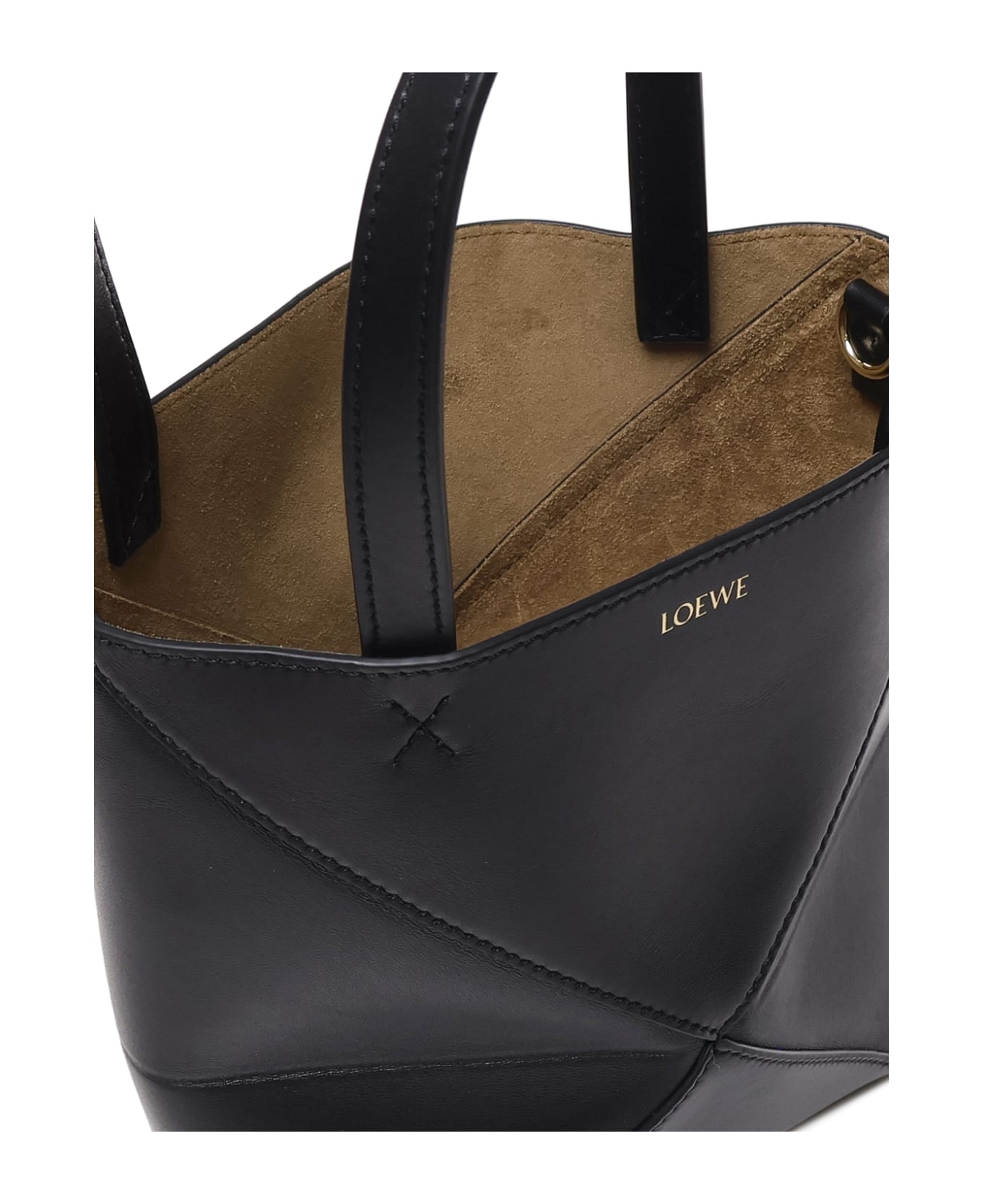 Loewe Mini Puzzle Bag - Black