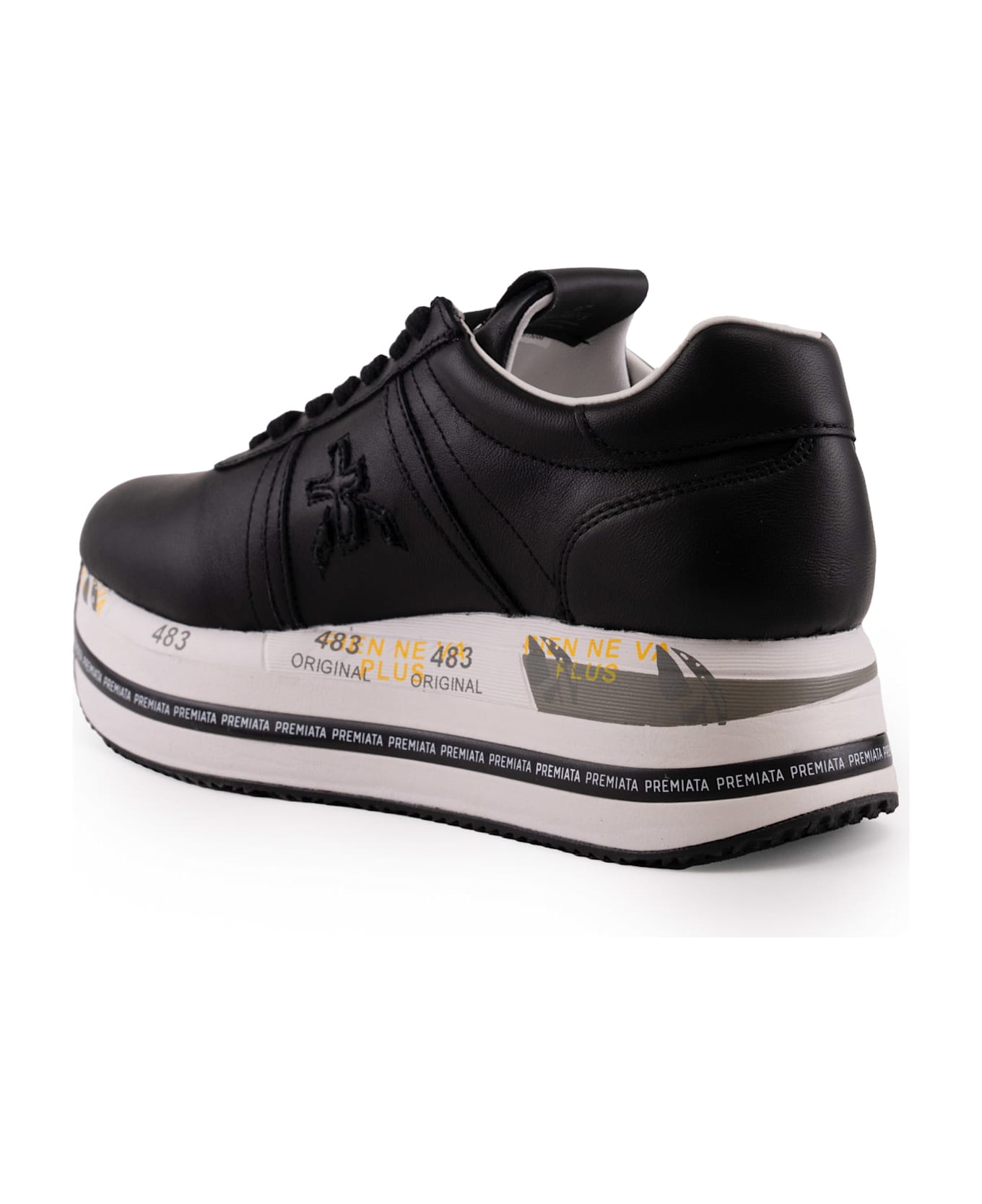 Premiata Beth 3873 Sneakers - Black