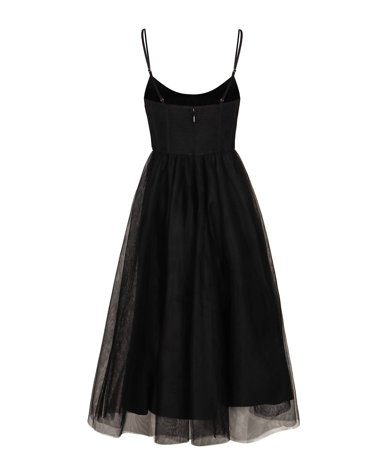 Zimmermann Tulle Dress - black