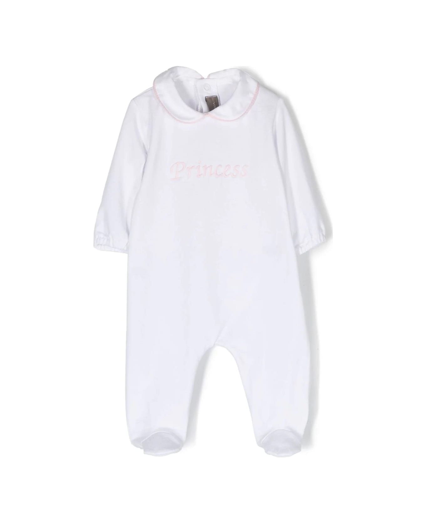 Little Bear Playsuit With Princess Print - White ボディスーツ＆セットアップ