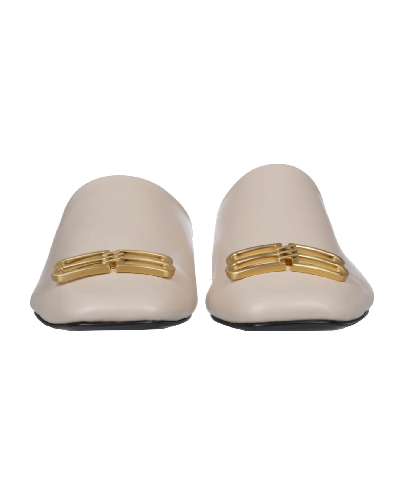 Balenciaga Beige Flat Sandals - Beige