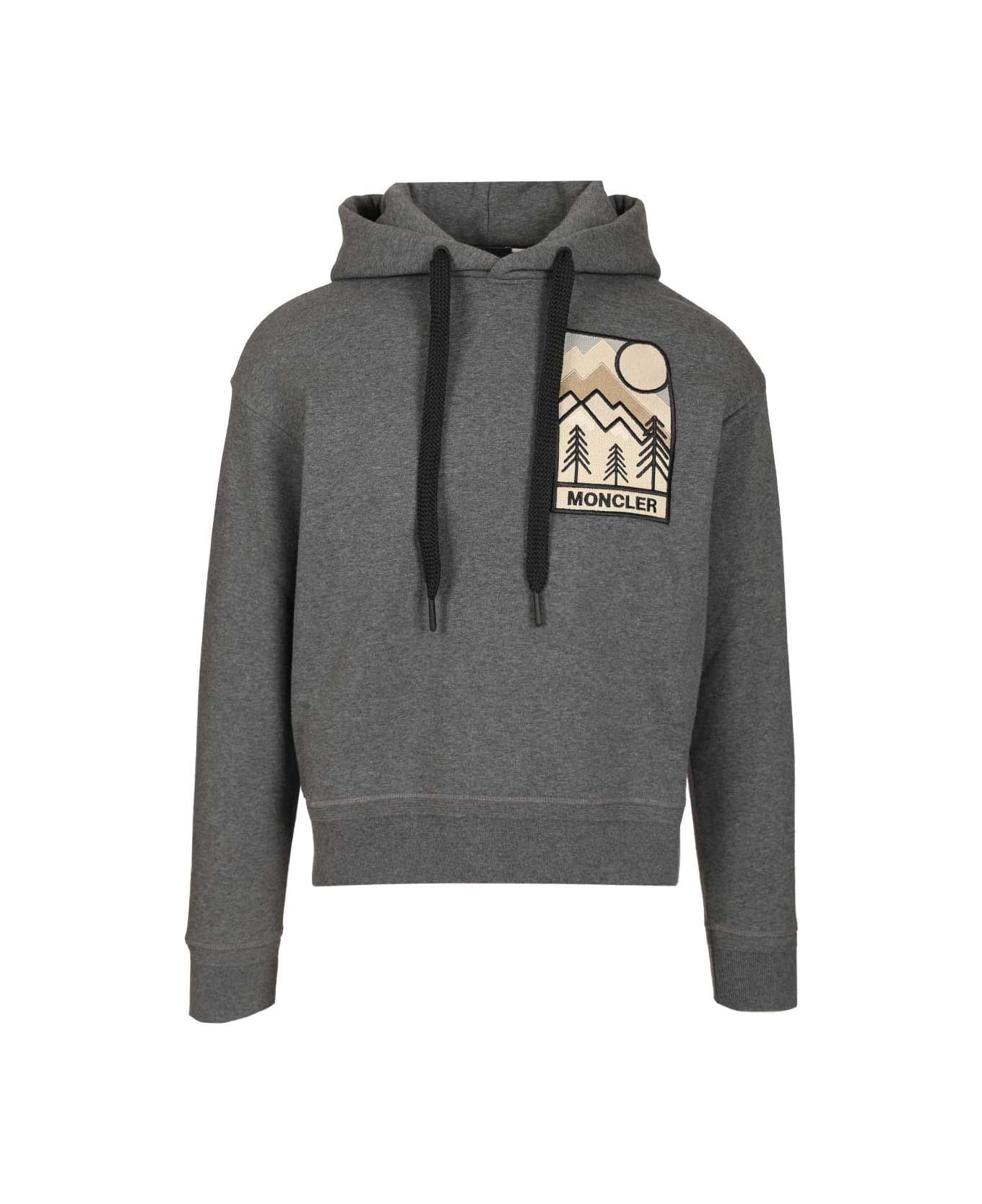 Moncler Grenoble Hoodie - GREY