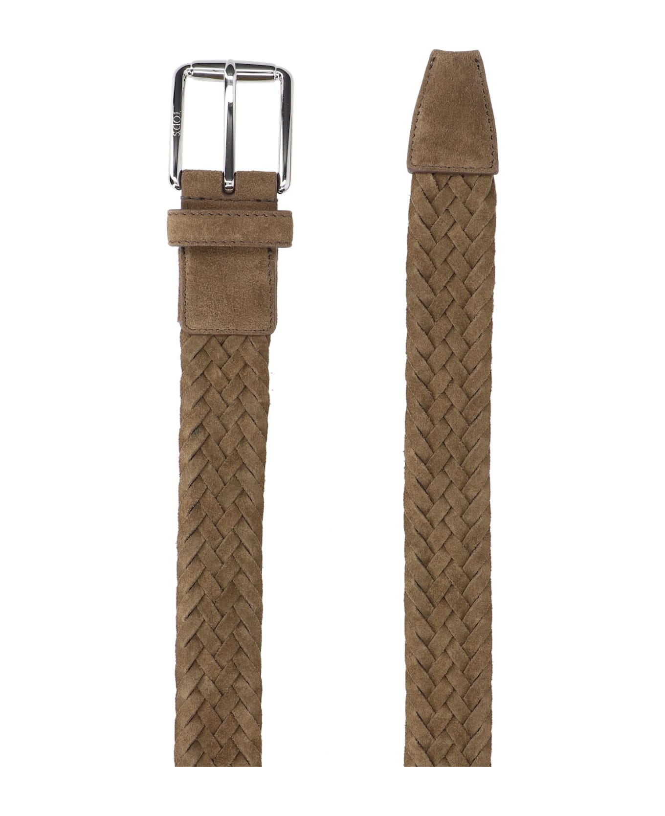 Tod's Suede Belt - Brown