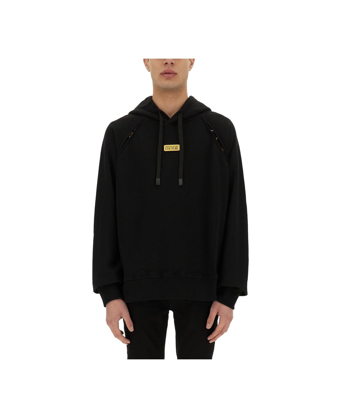 Versace Jeans Couture Hoodie - BLACK