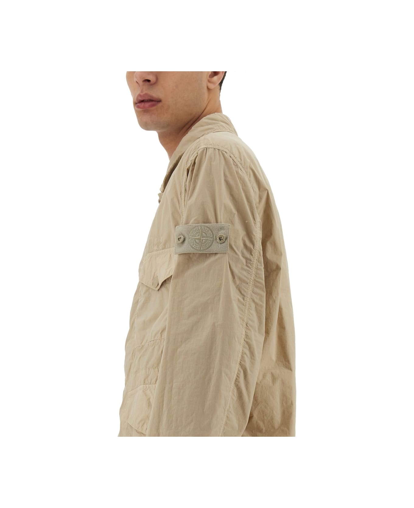 Stone Island 
ghost
 Field Jacket - BEIGE