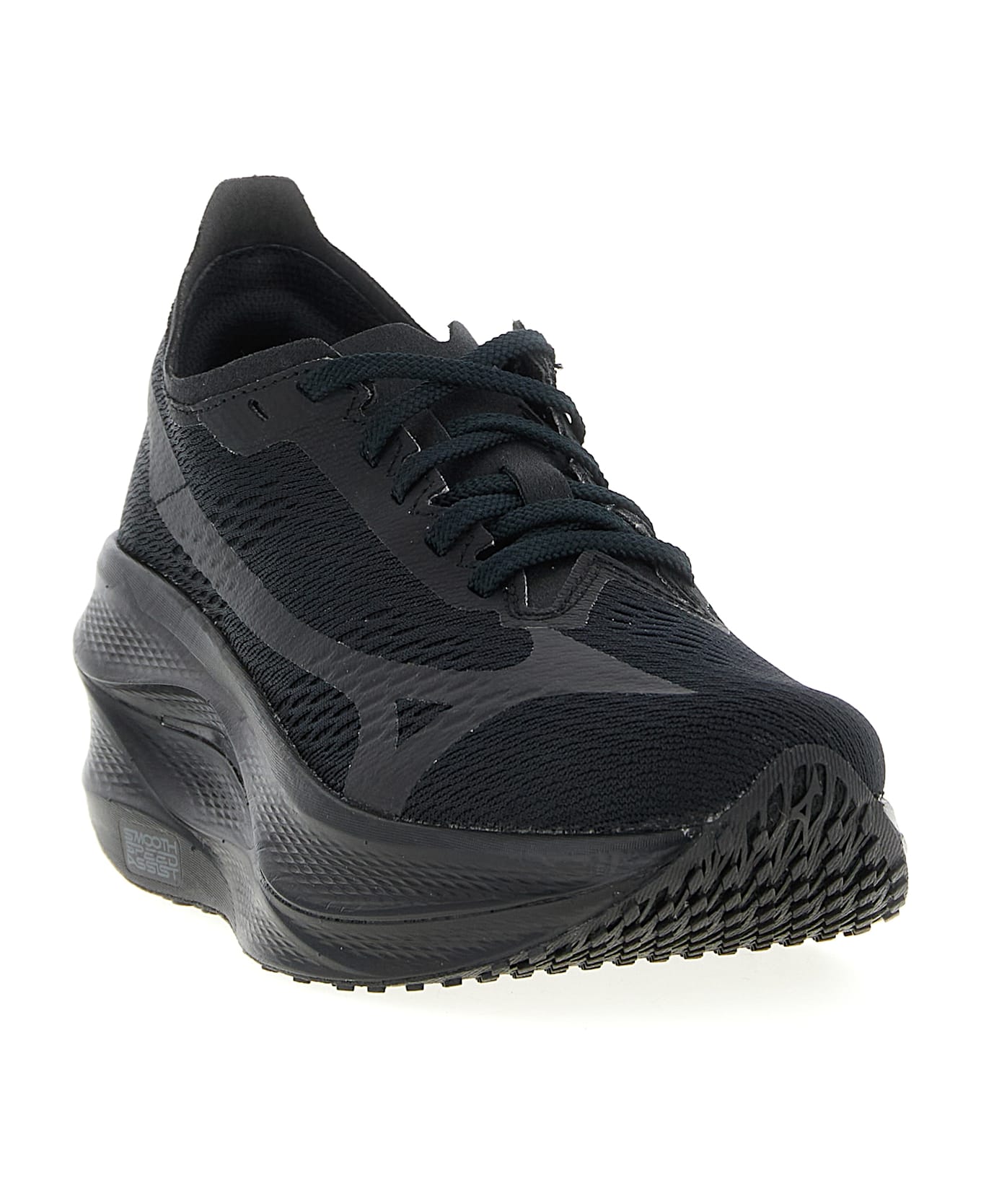 Comme des Garçons Cdg X Mizuno 'wave Rebellion Pro 3' Sneakers - Black  