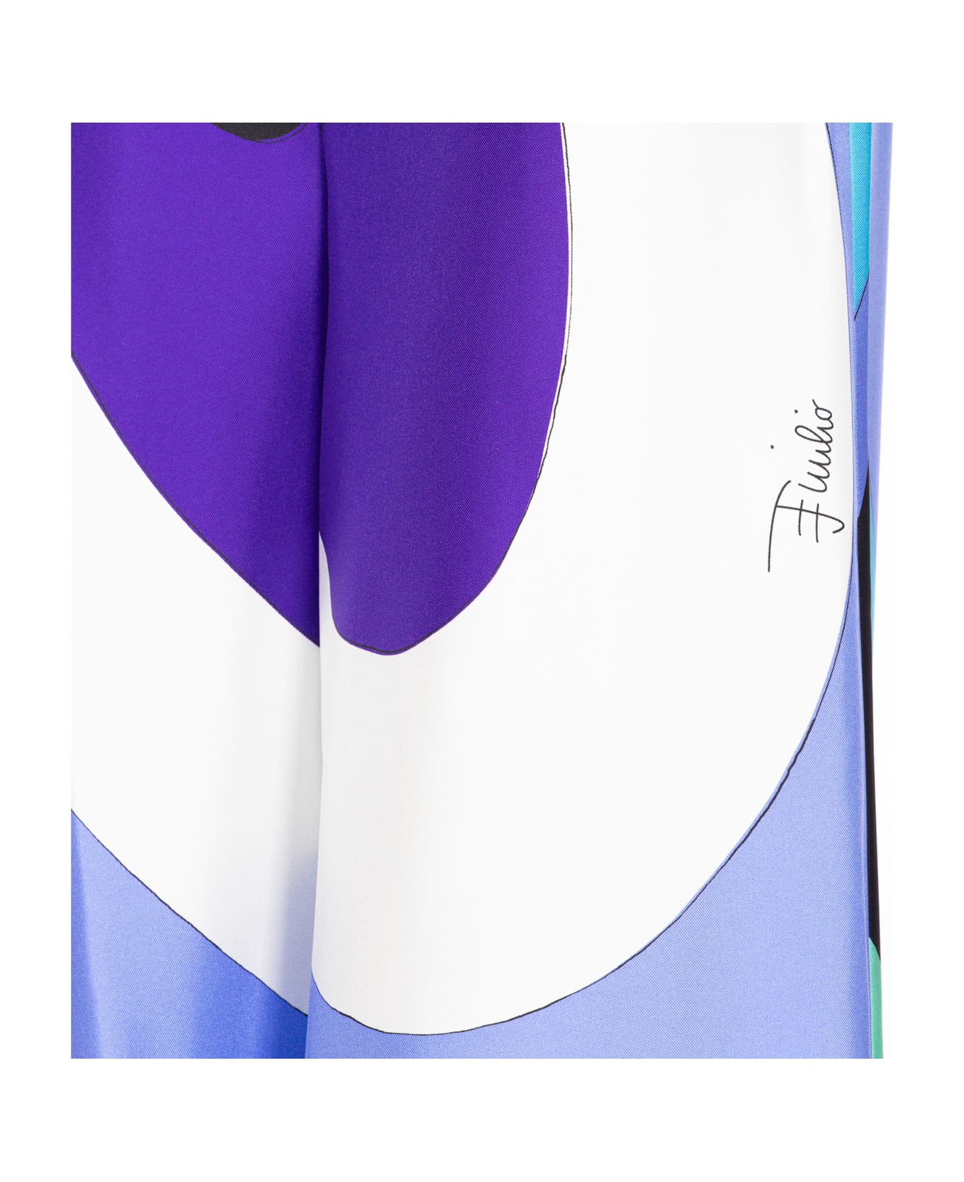 Pucci Maddalena Print Pants - MultiColour