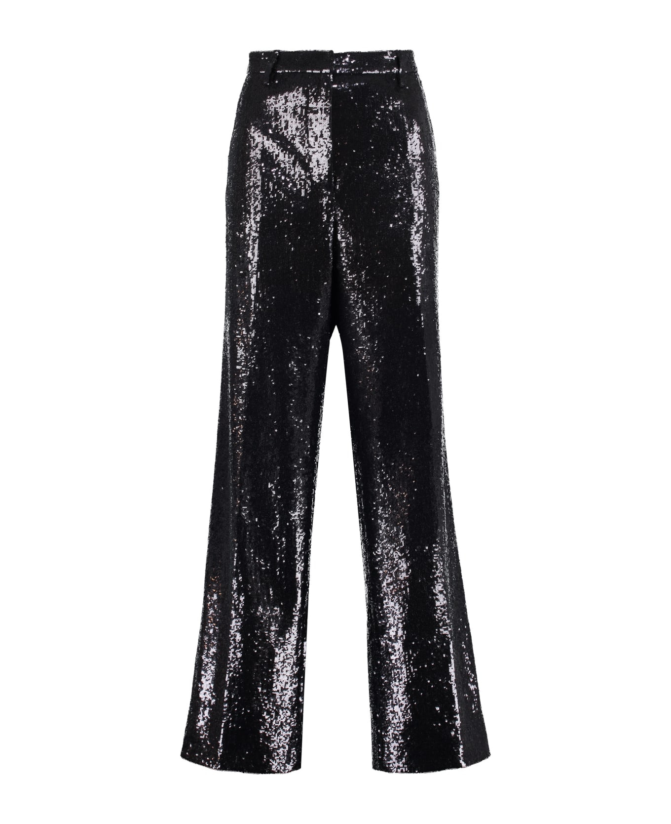 Prada Sequin Tailored Trousers - black ボトムス