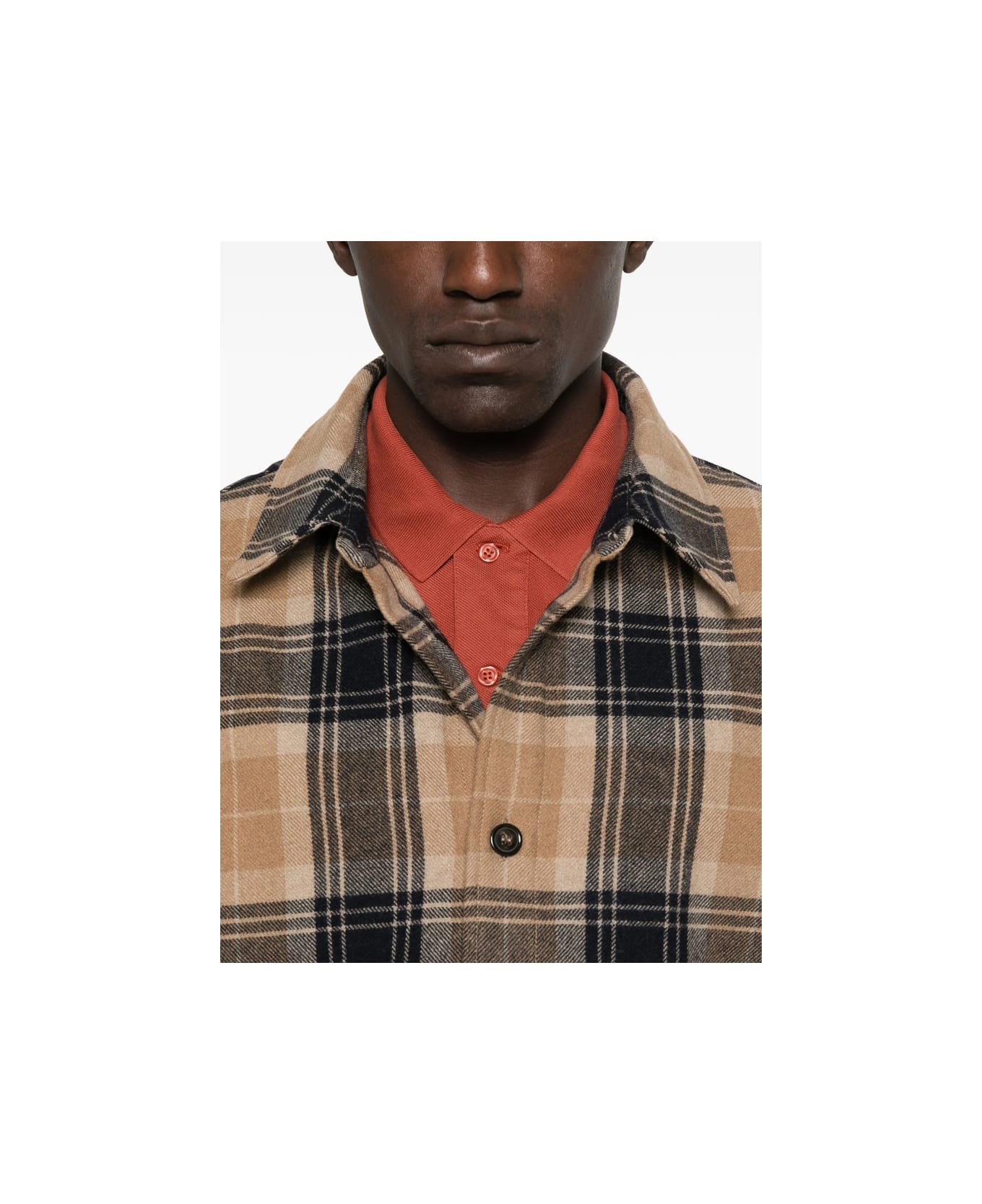 A.P.C. Outerwear - BLUE/NEUTRALS