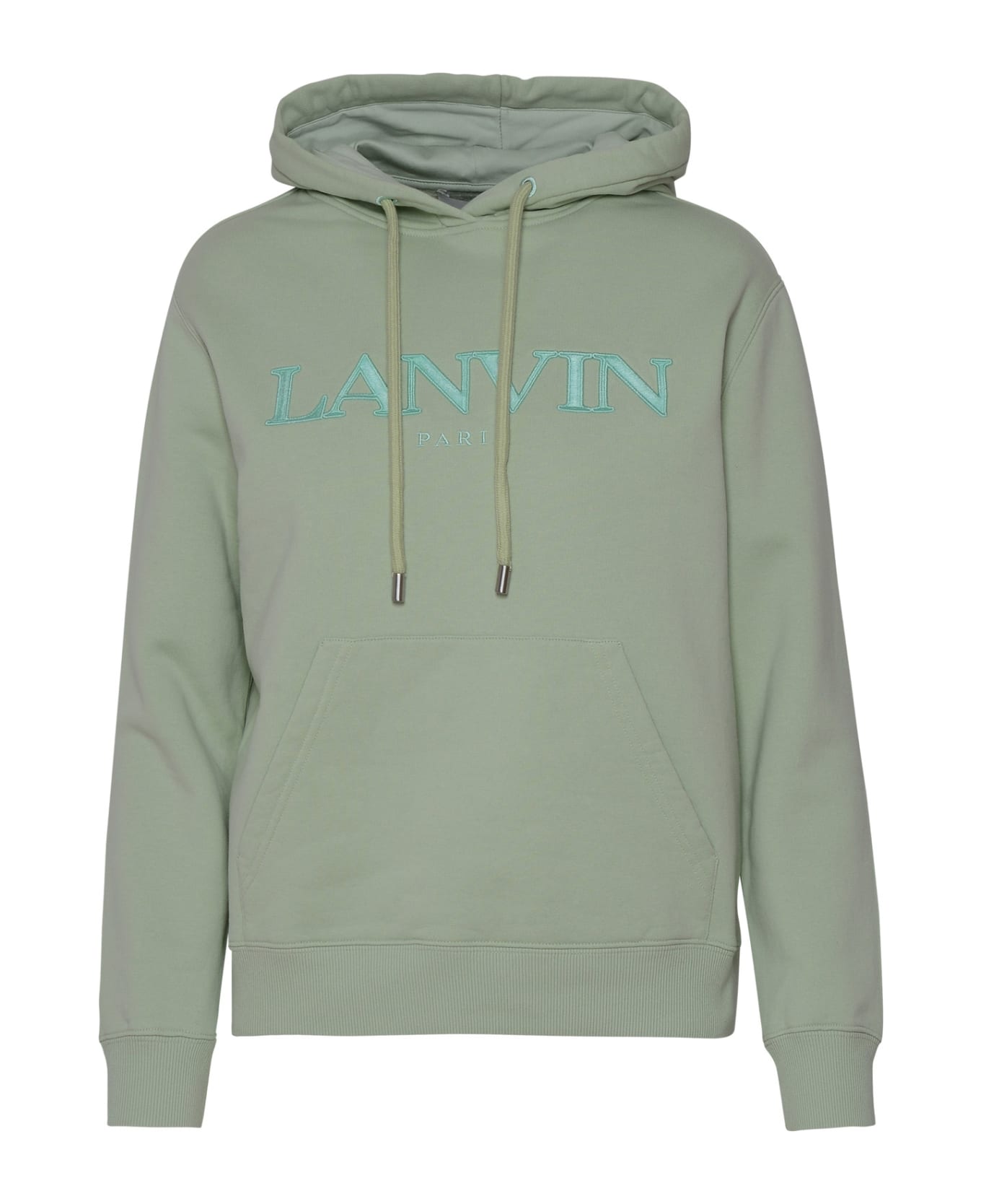 Lanvin Green Cotton Sweatshirt - Green ニットウェア