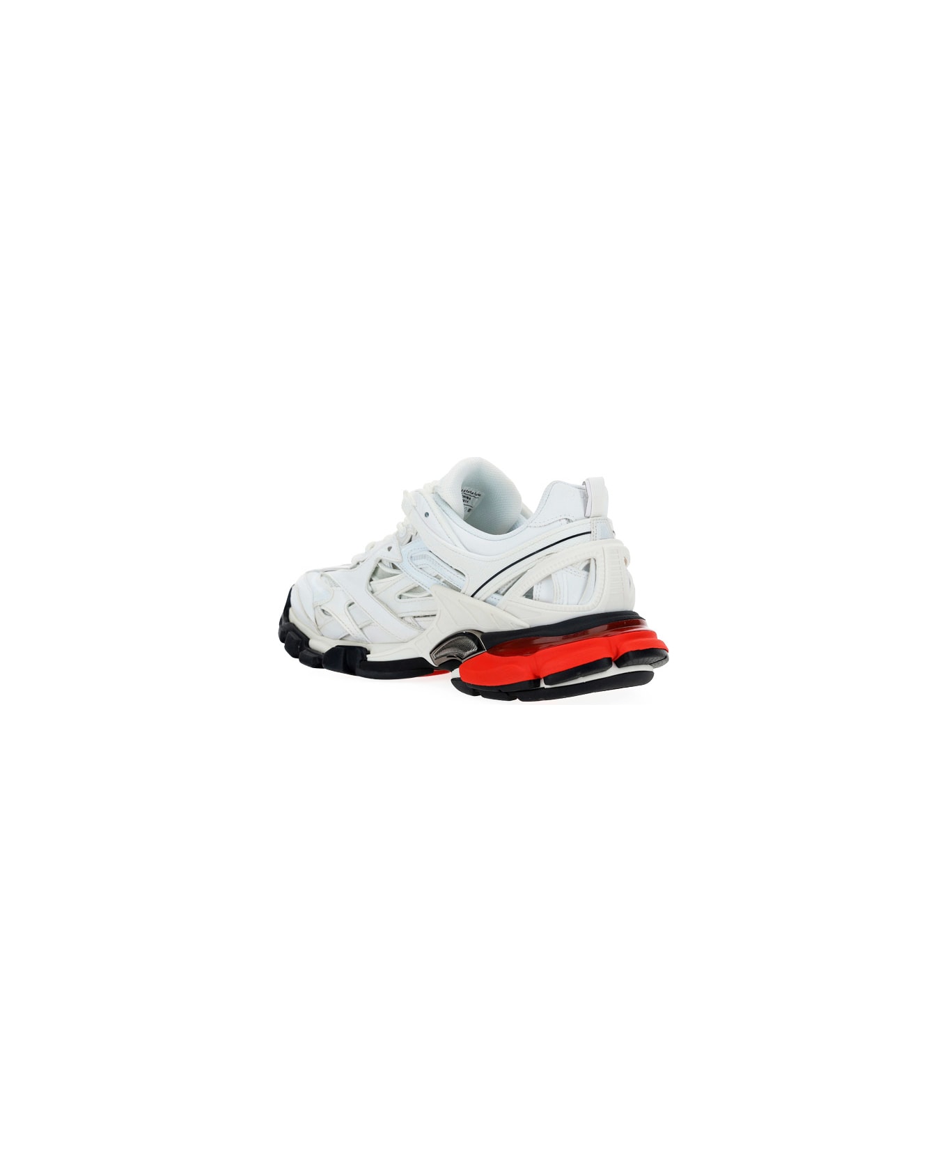 Balenciaga Track 2 Open Sneakers - White/red/black