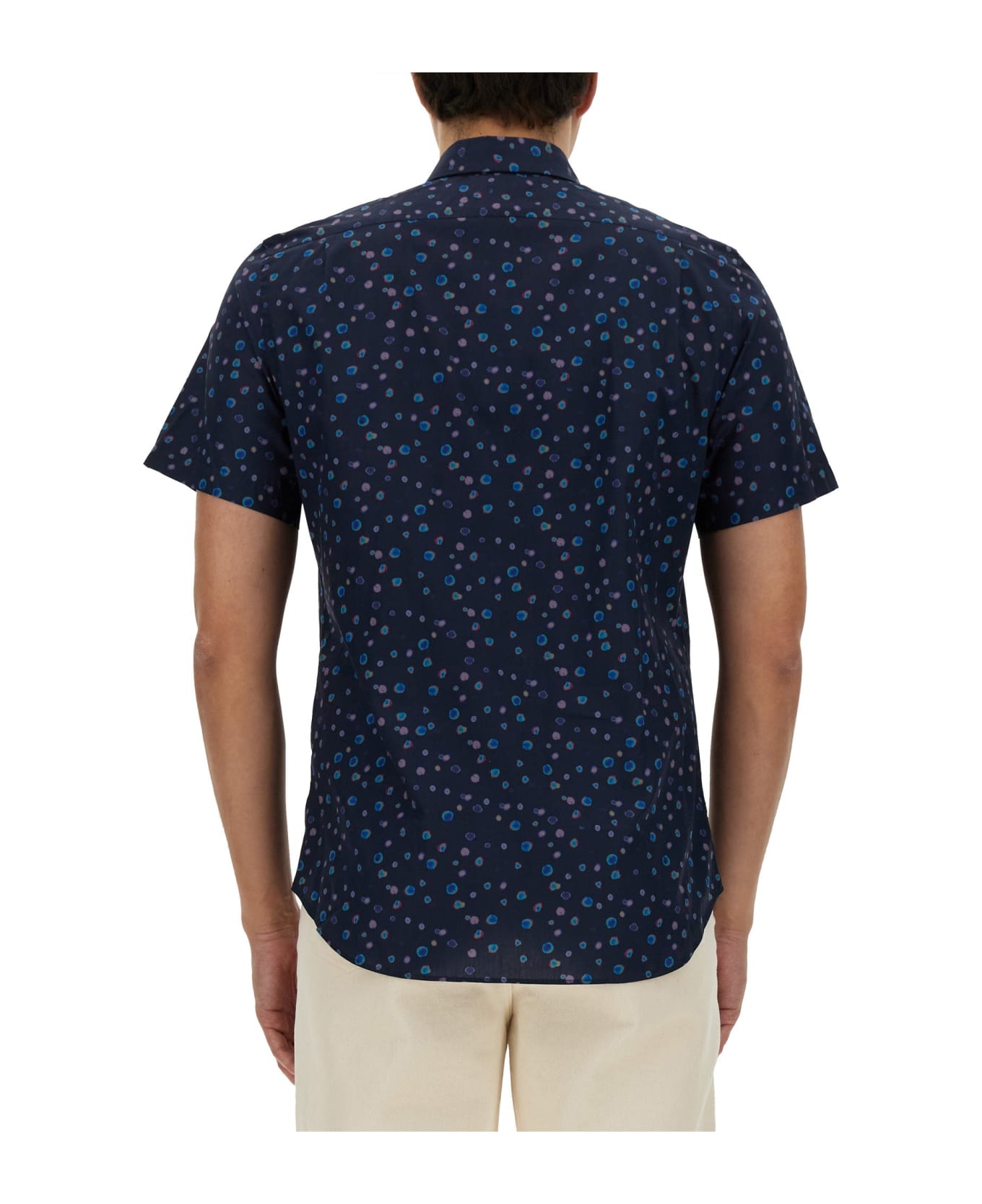 PS by Paul Smith Printed Shirt - NAVY