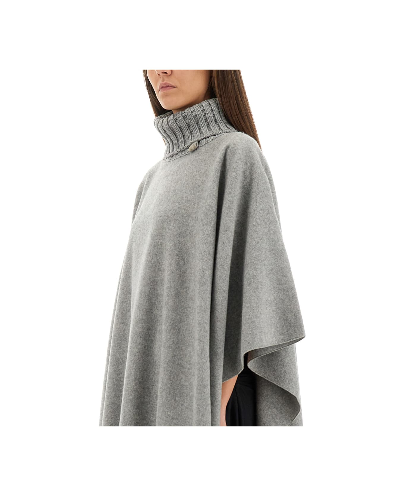Fabiana Filippi Platinum Hood - GREY