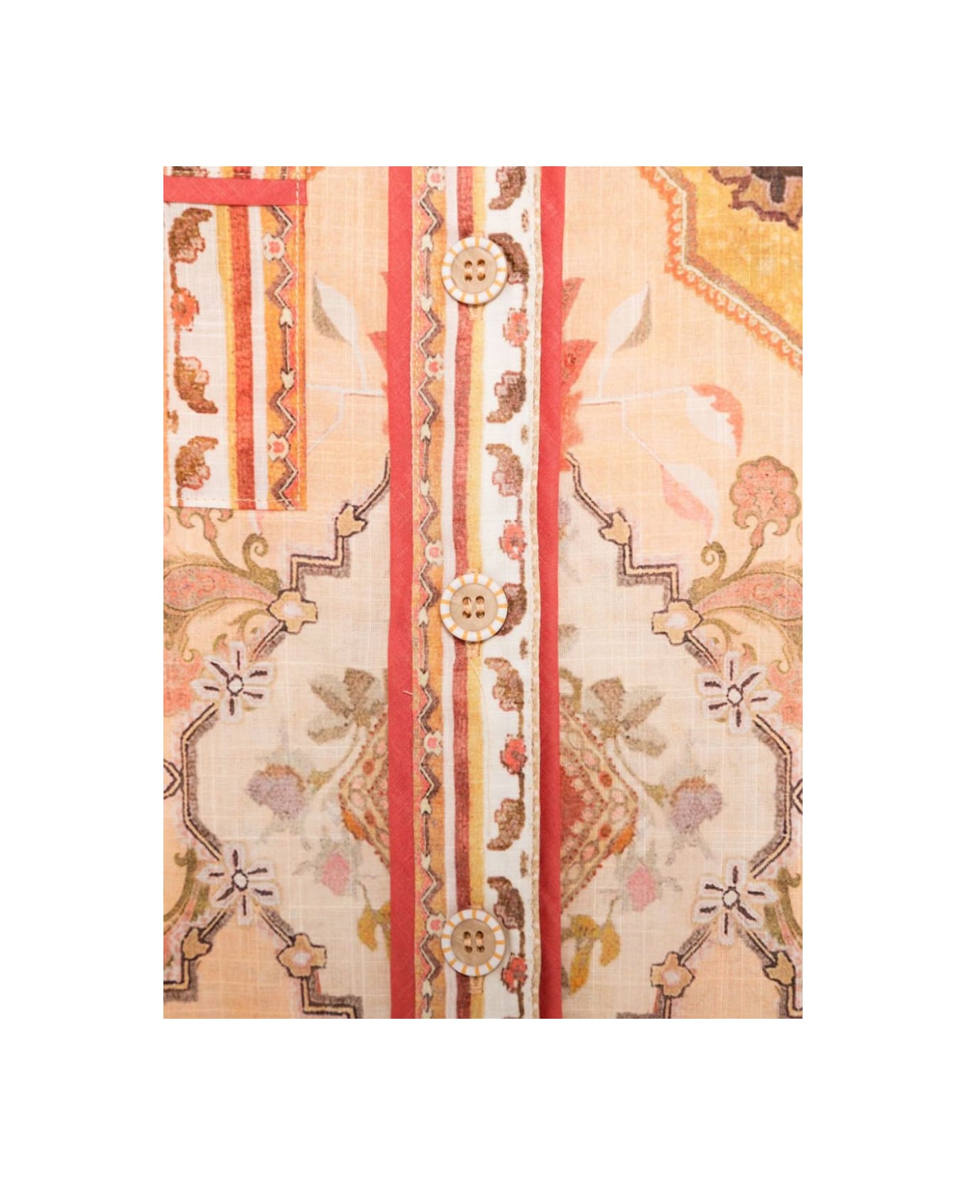 Zimmermann Wylie Pocket Shirt - MULTICOLOUR