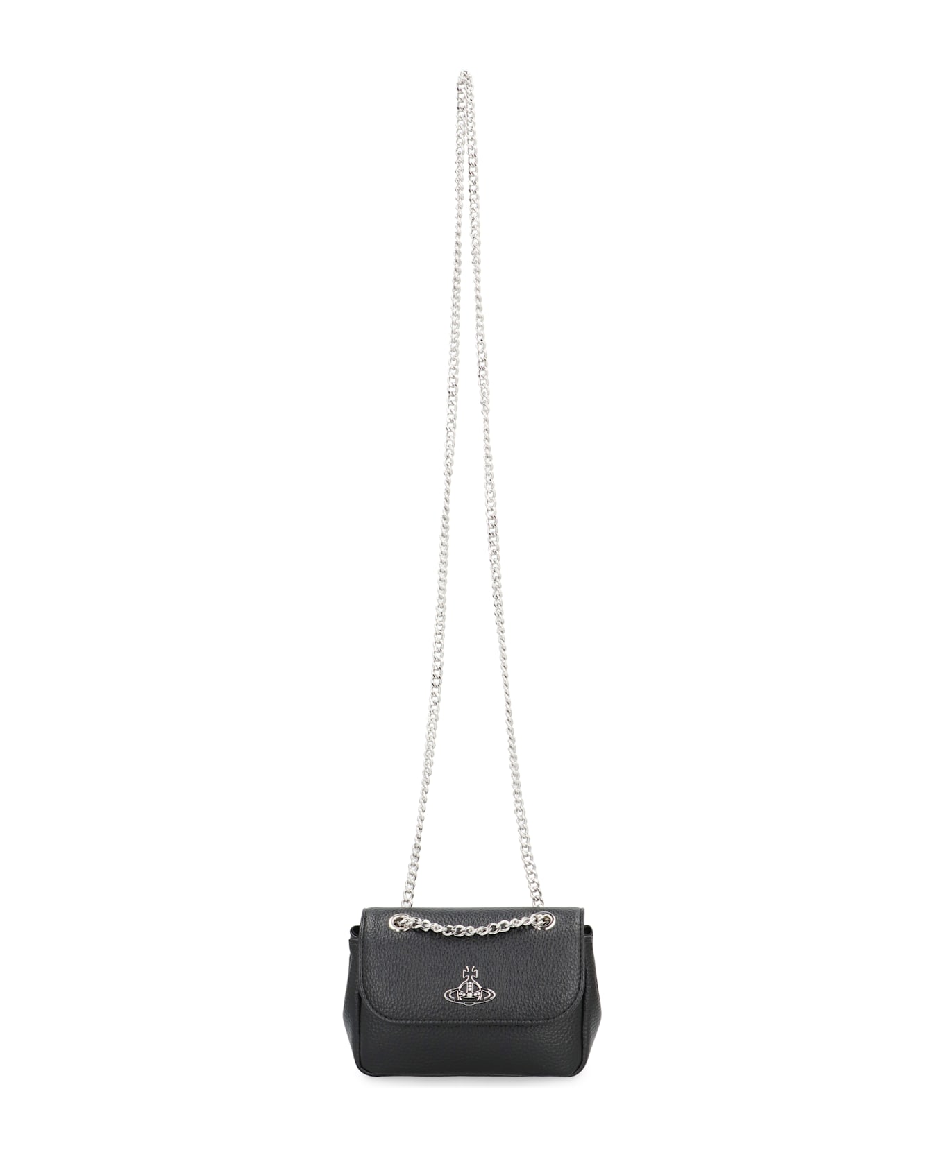 Vivienne Westwood Mini Shoulder Bag Purse Chain - black