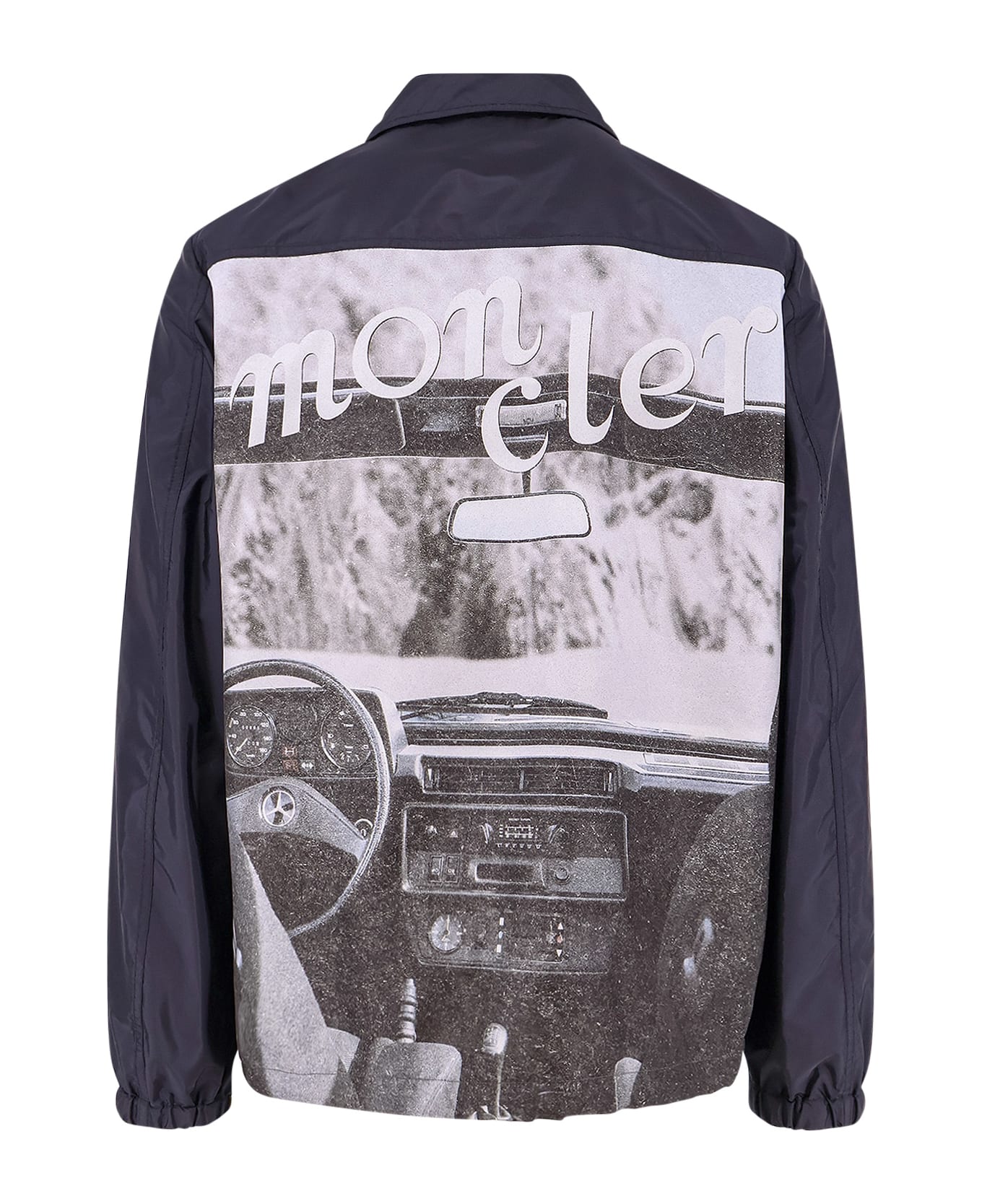 Moncler Genius Sopdu 3 Moncler Mercedes-benz Designed By Nigoldeneye Nylon Jacket - Blue