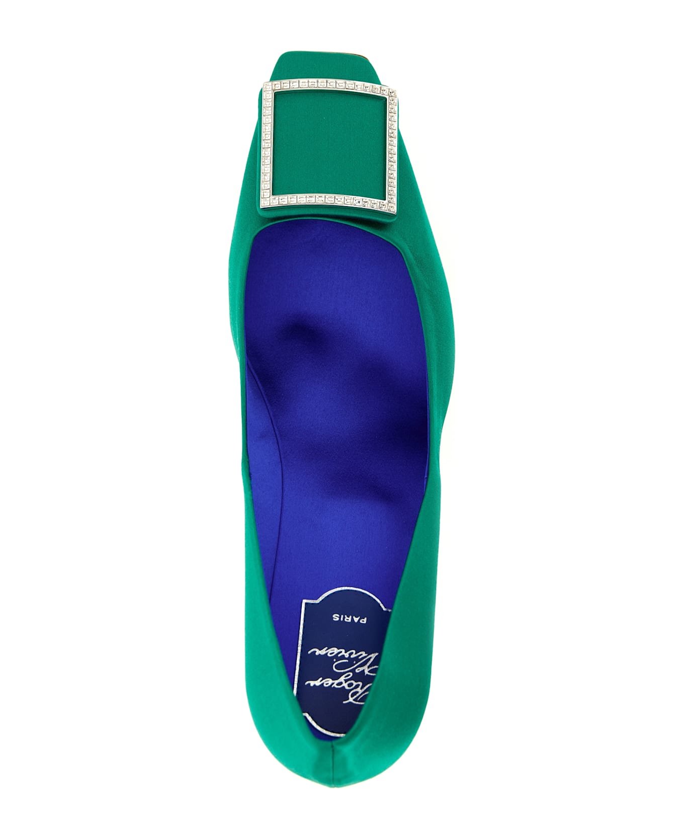 Roger Vivier 'trompette' Pumps - Green