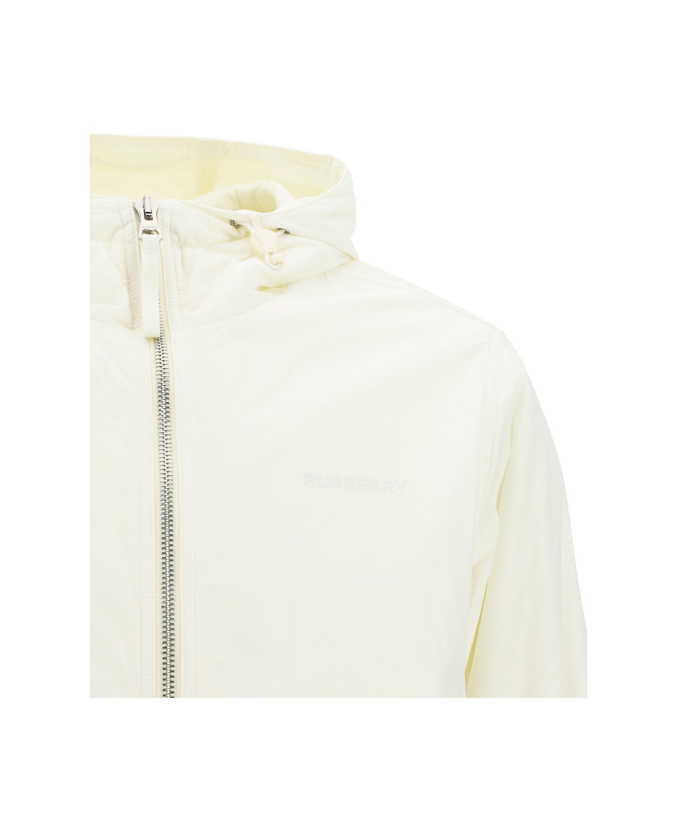 Burberry Windbreaker Jacket - Warm White