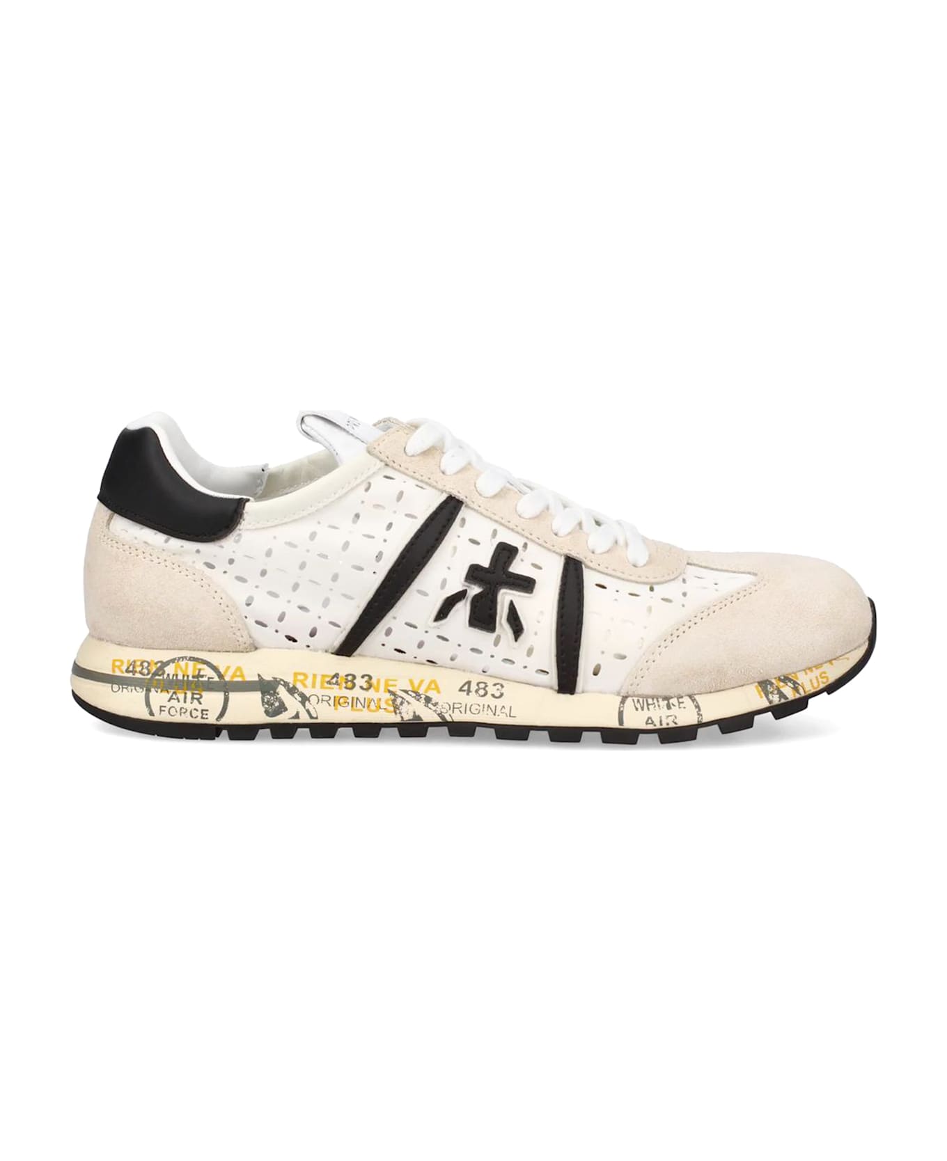 Premiata White Lucy Sneakers - White