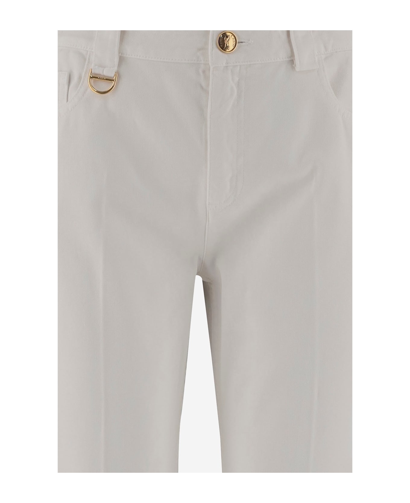 Chloé Cotton Canvas Pants - White
