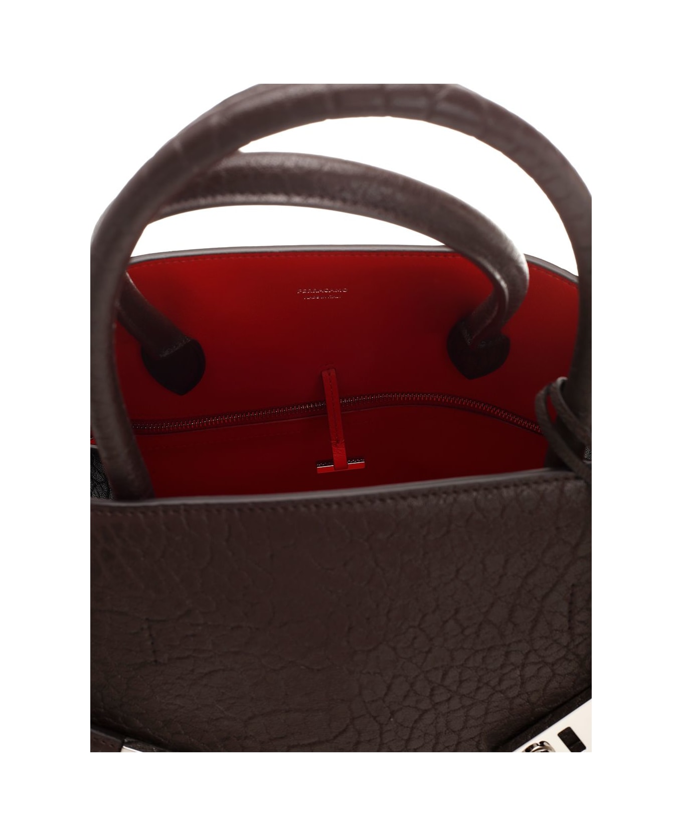 Ferragamo 
hug M
 Tote - Dark