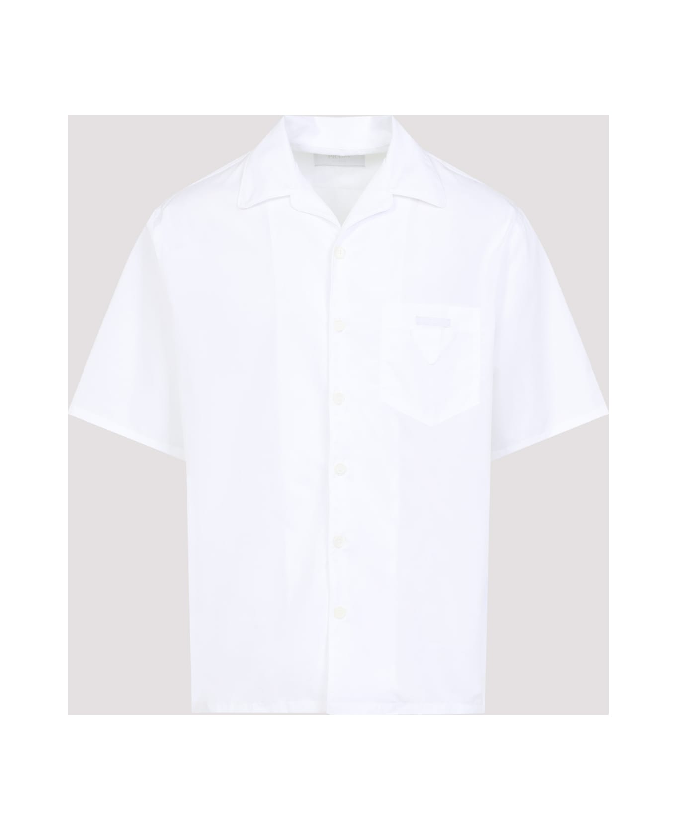 Prada Ss Shirt - Bianco