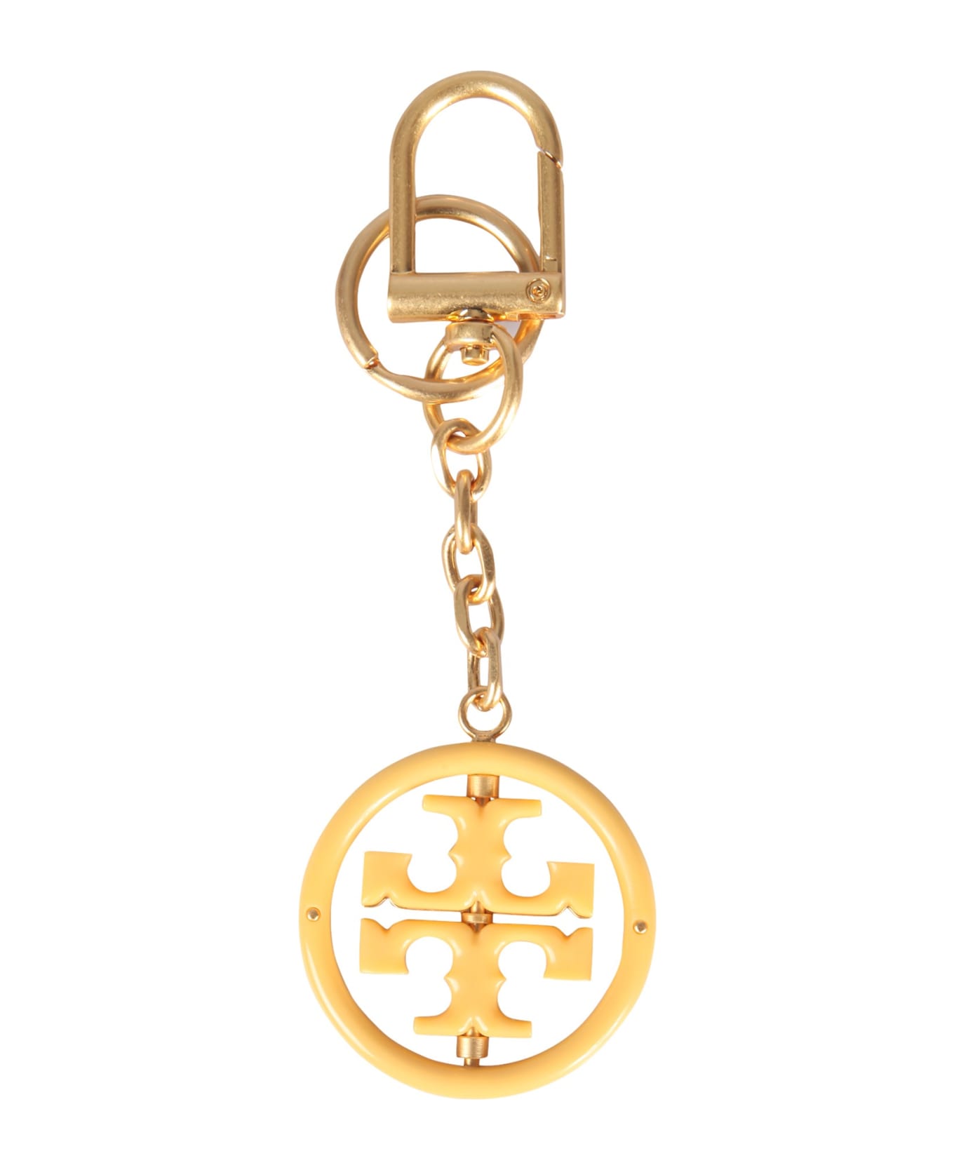 Tory Burch Key Ring With Logo - ORO