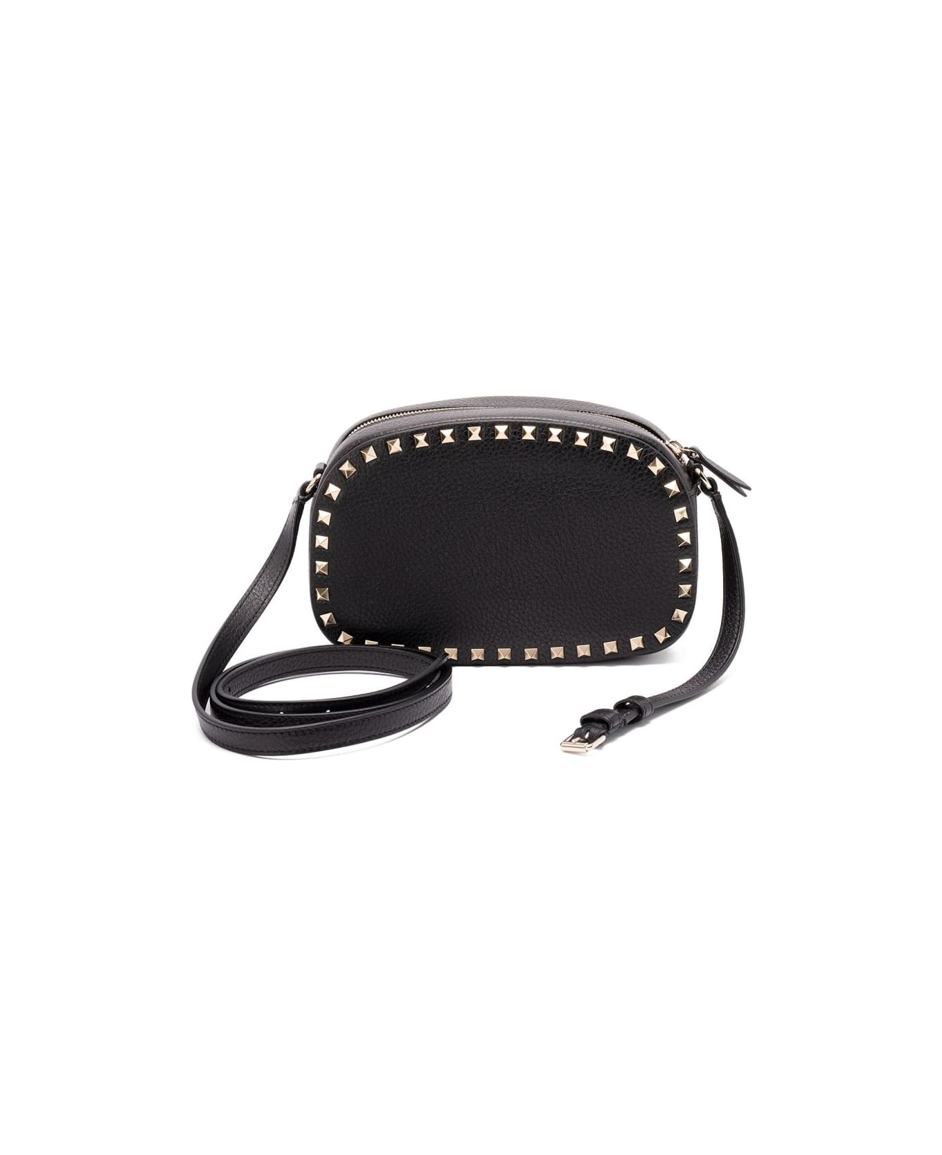 Valentino Garavani Black Calfskin Bag - Black