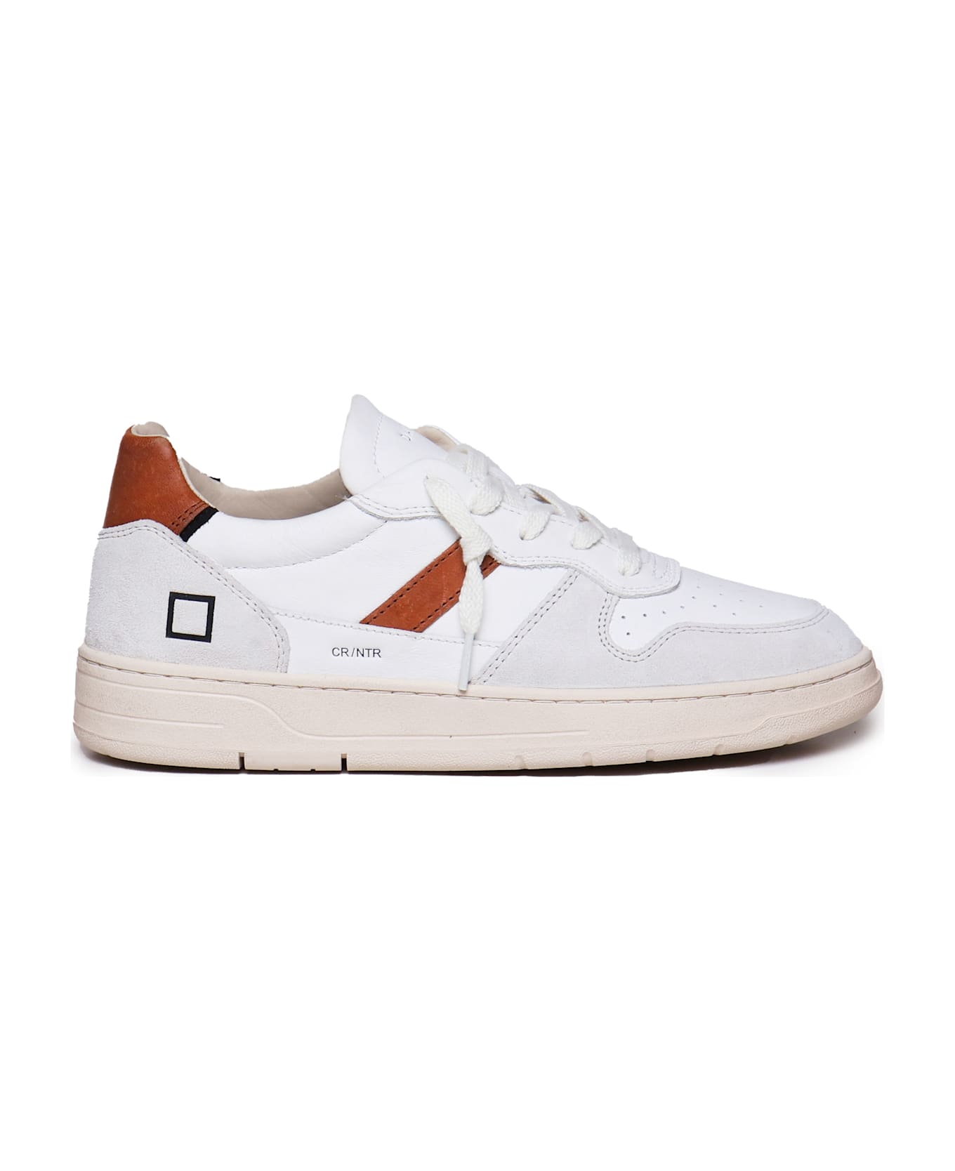 D.A.T.E. Sneakers In Leather D.A.T.E. - WHITE