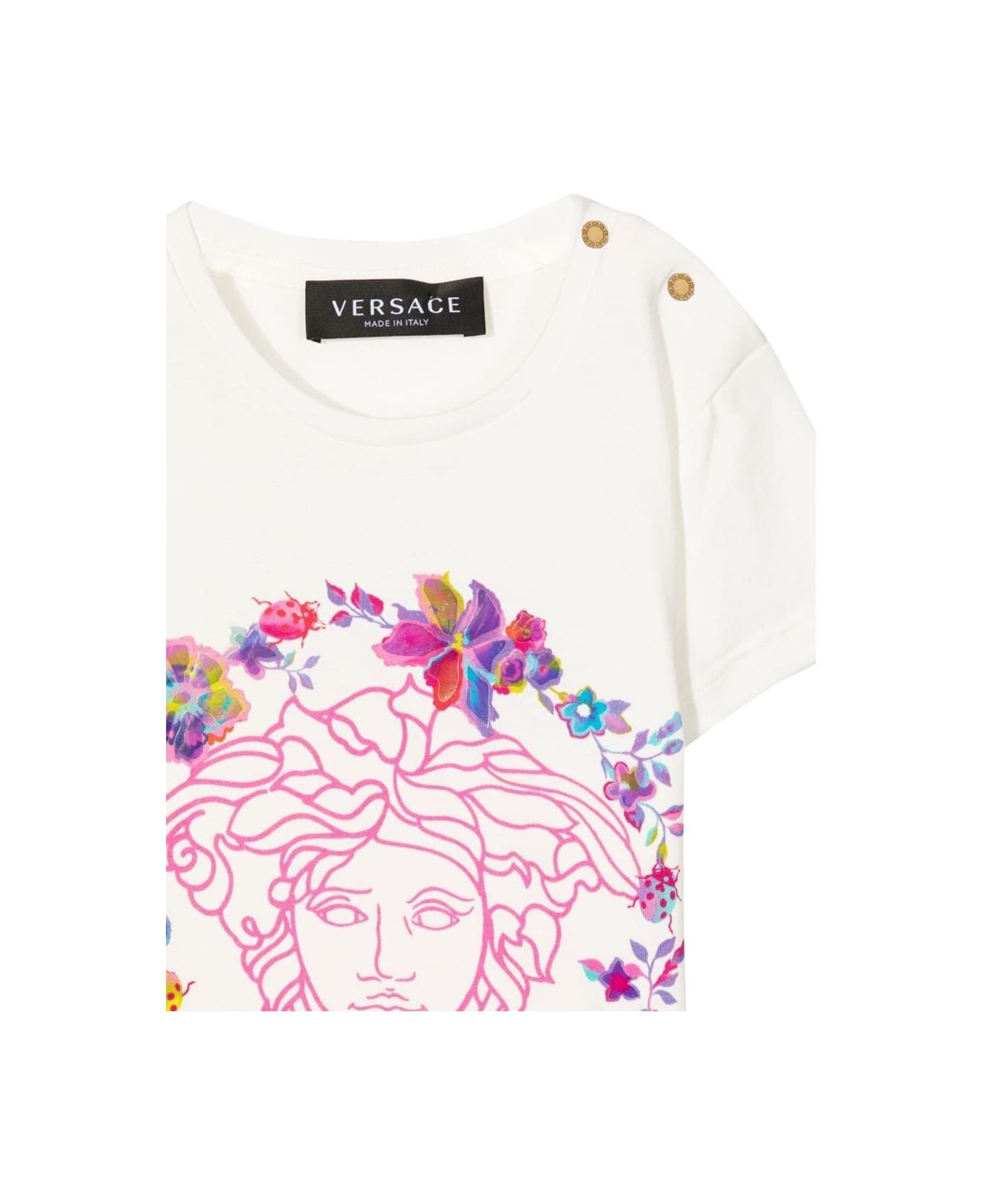 Versace T-shirt M/c - WHITE