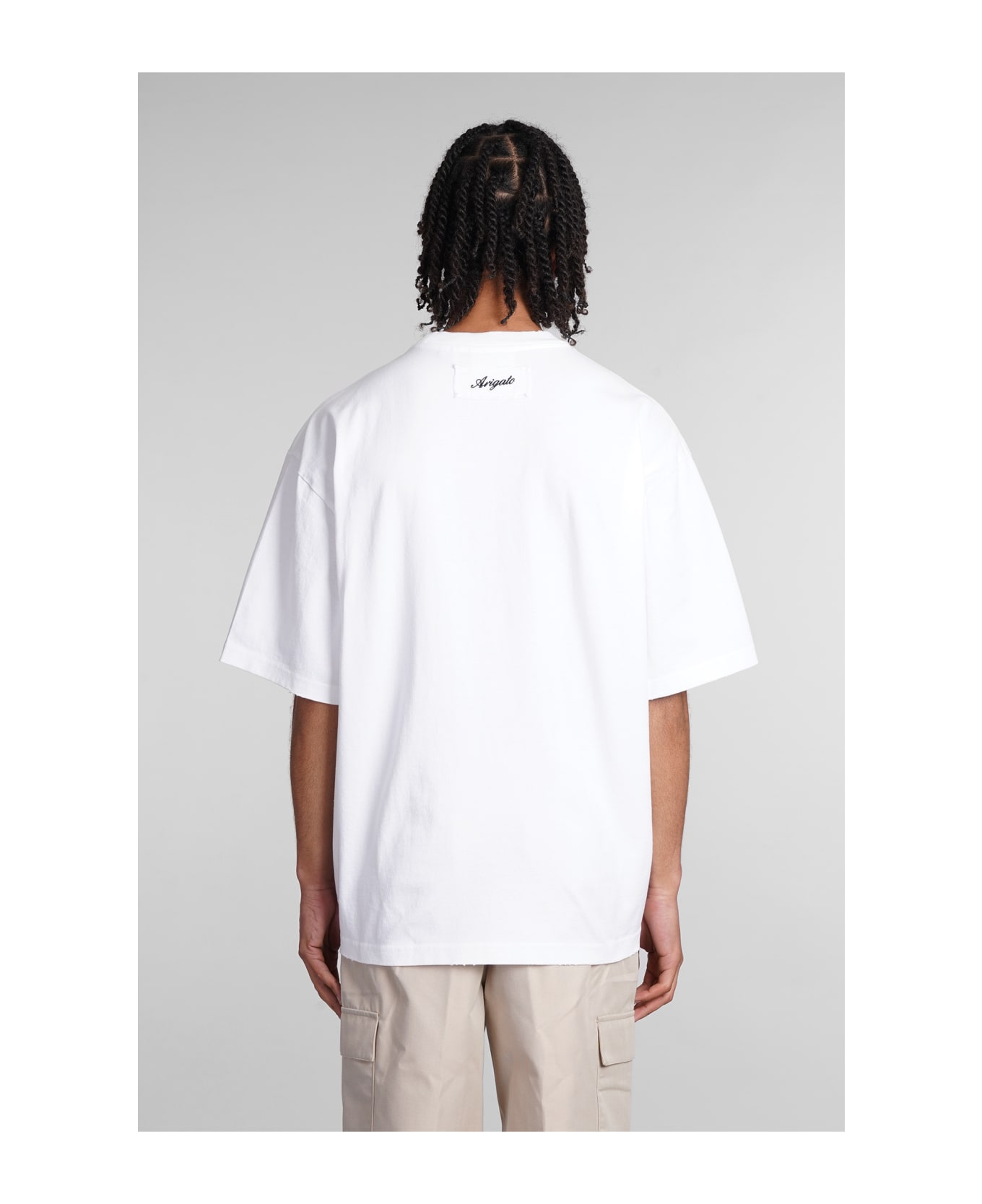Axel Arigato T-shirt In White Cotton - white