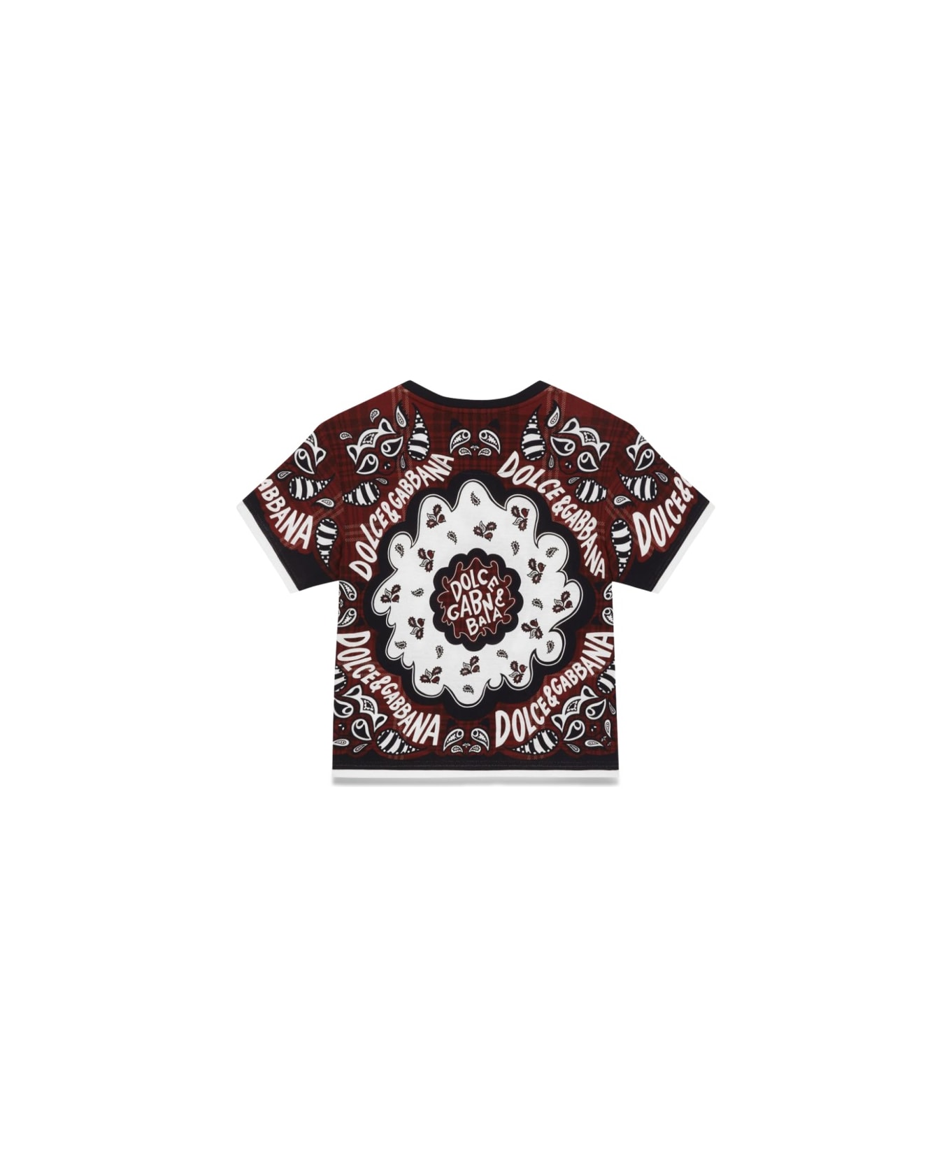 Dolce & Gabbana Short Sleeve T-shirt - MULTICOLOUR