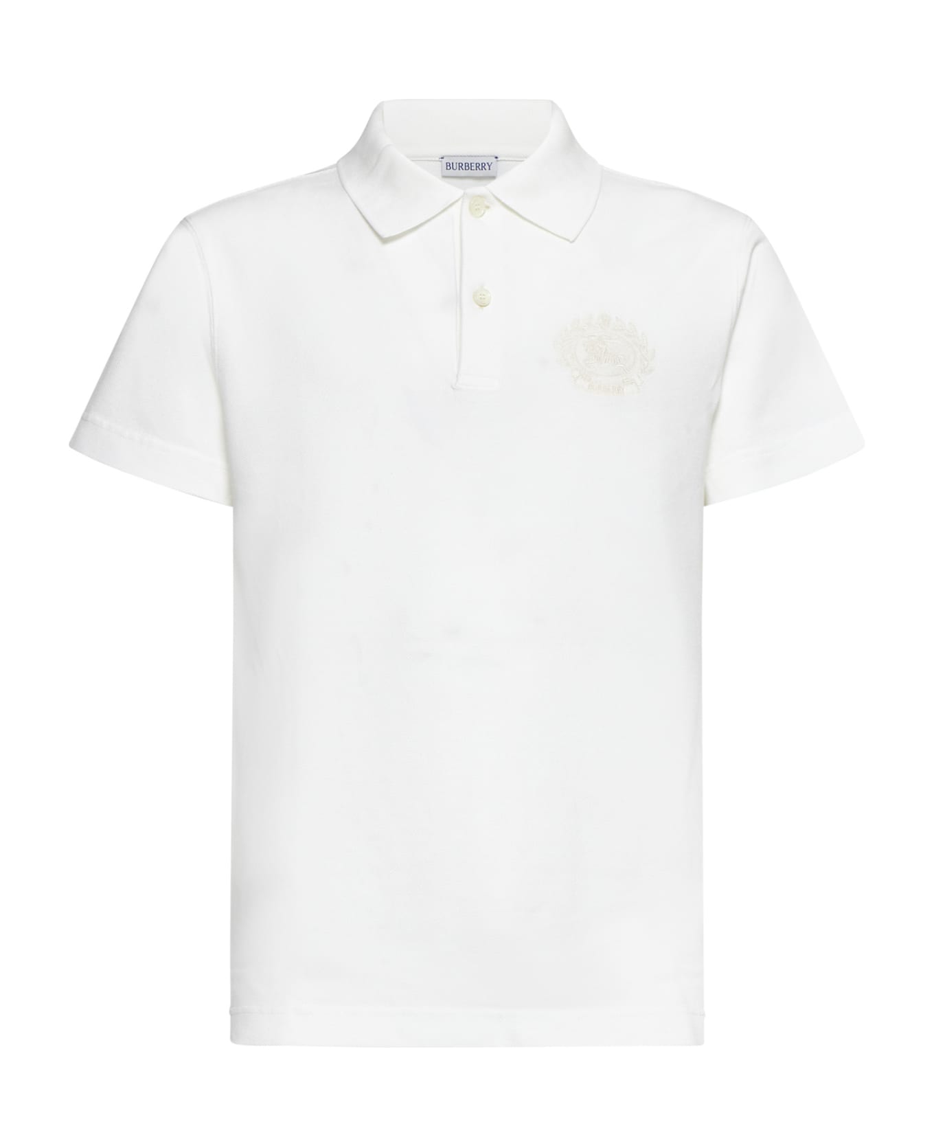 Burberry Polo Shirt - Chalk