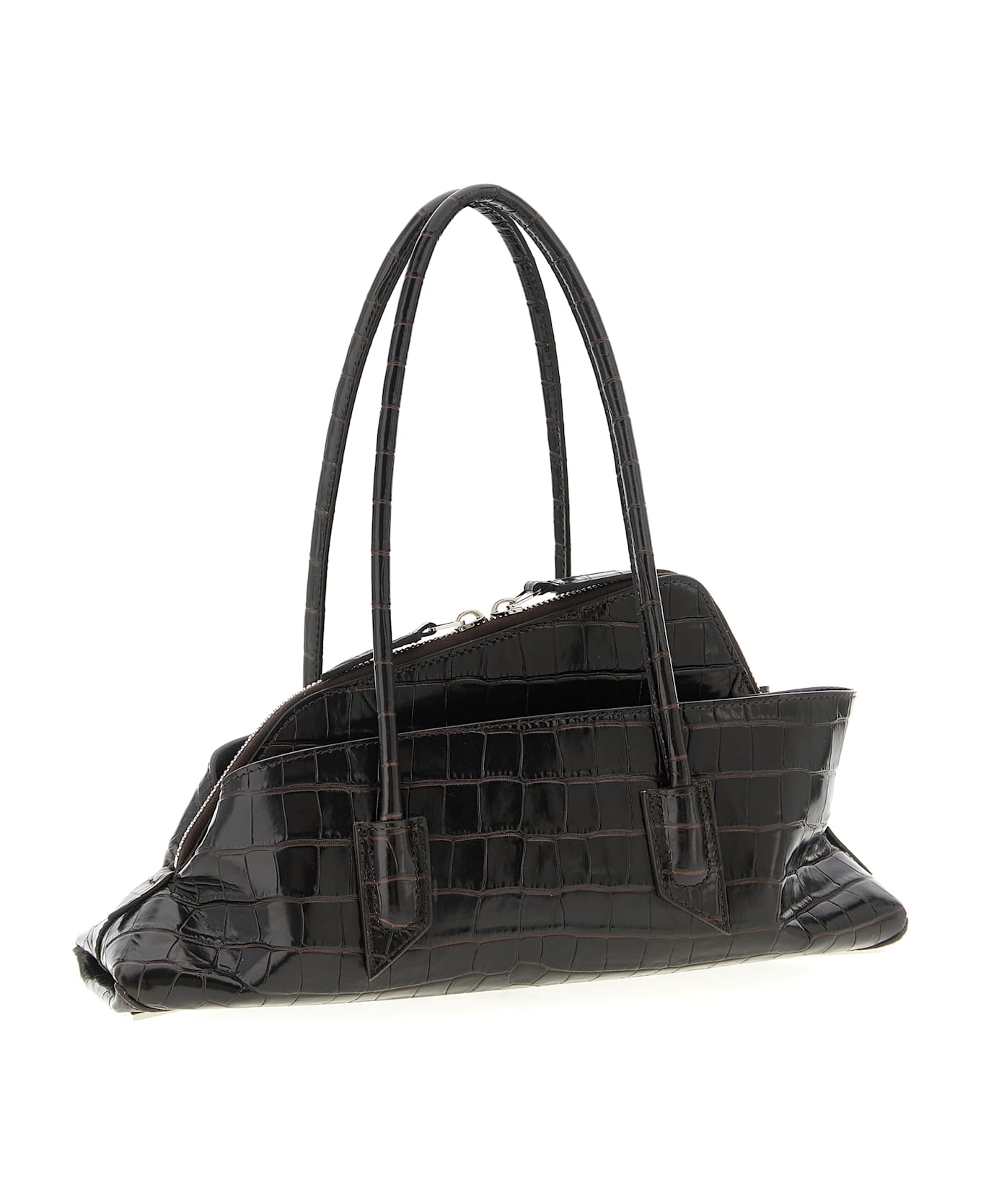 The Attico 
la Passeggiata Small
 Shoulder Bag - Brown