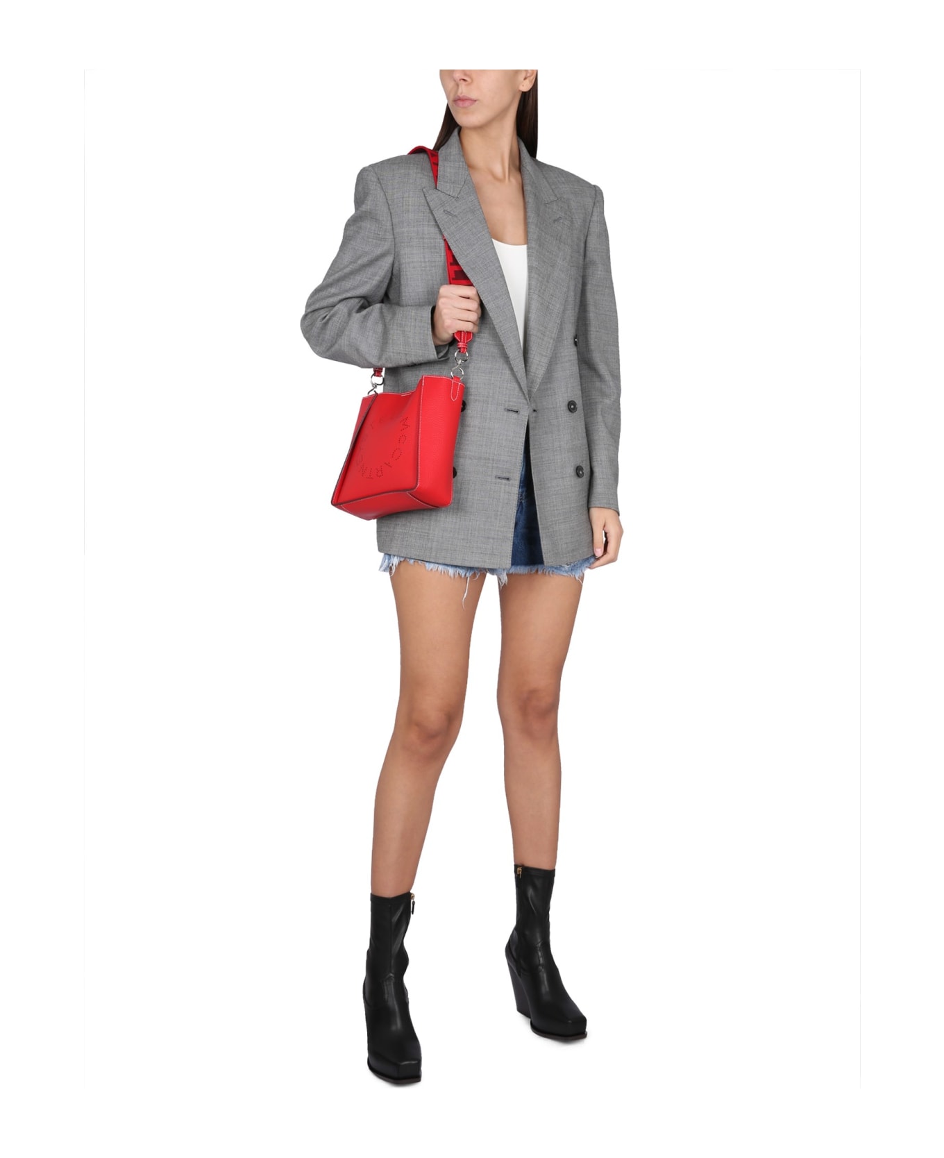 Stella McCartney Double-breasted Blazer - NERO