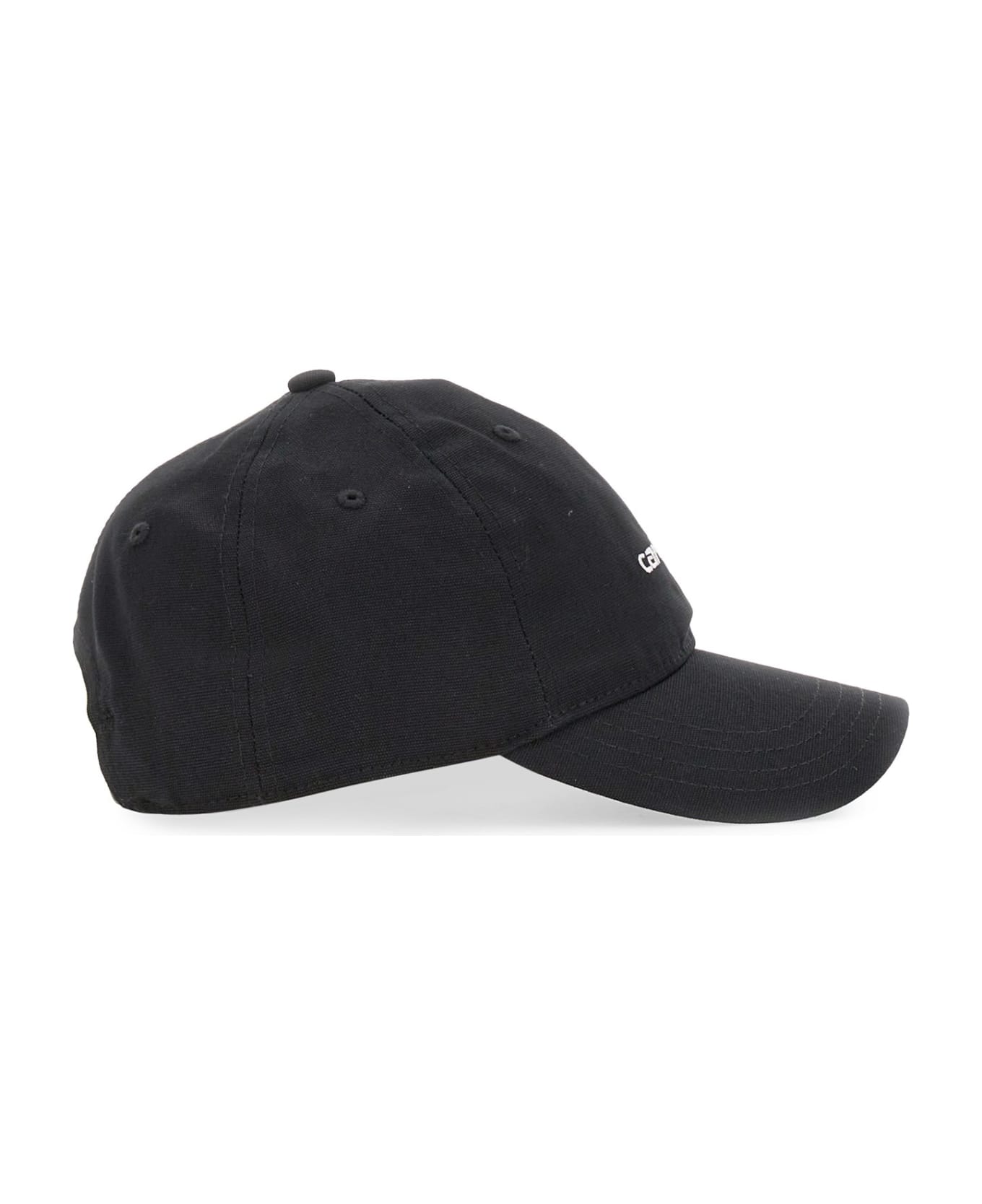 Carhartt Logo Embroidery Baseball Hat - NERO