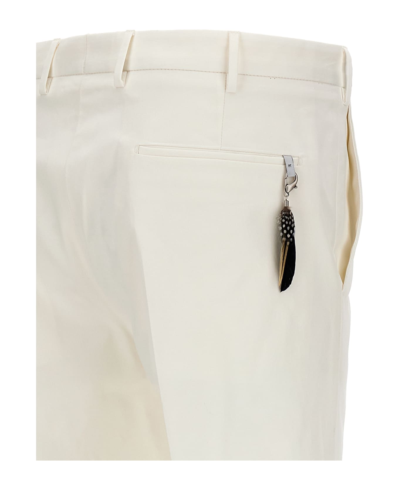 PT Torino 'dieci' Pants - White