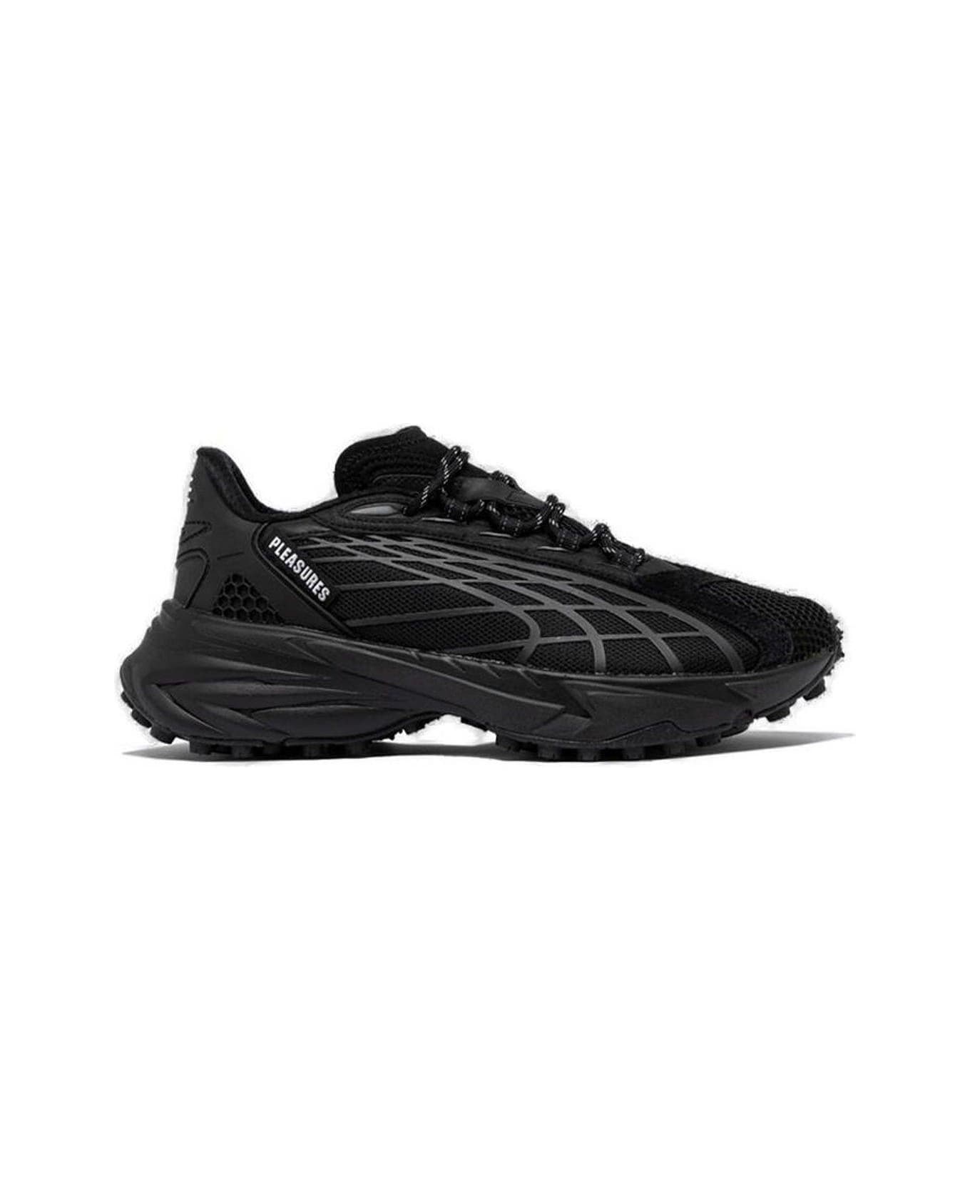 Puma Spirex X Pleasures Lace-up Sneakers - BLACK