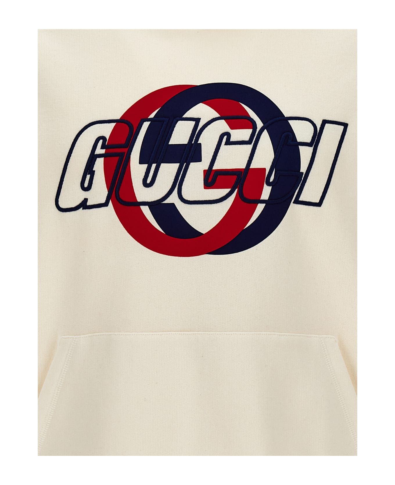 Gucci Logo Hoodie - White