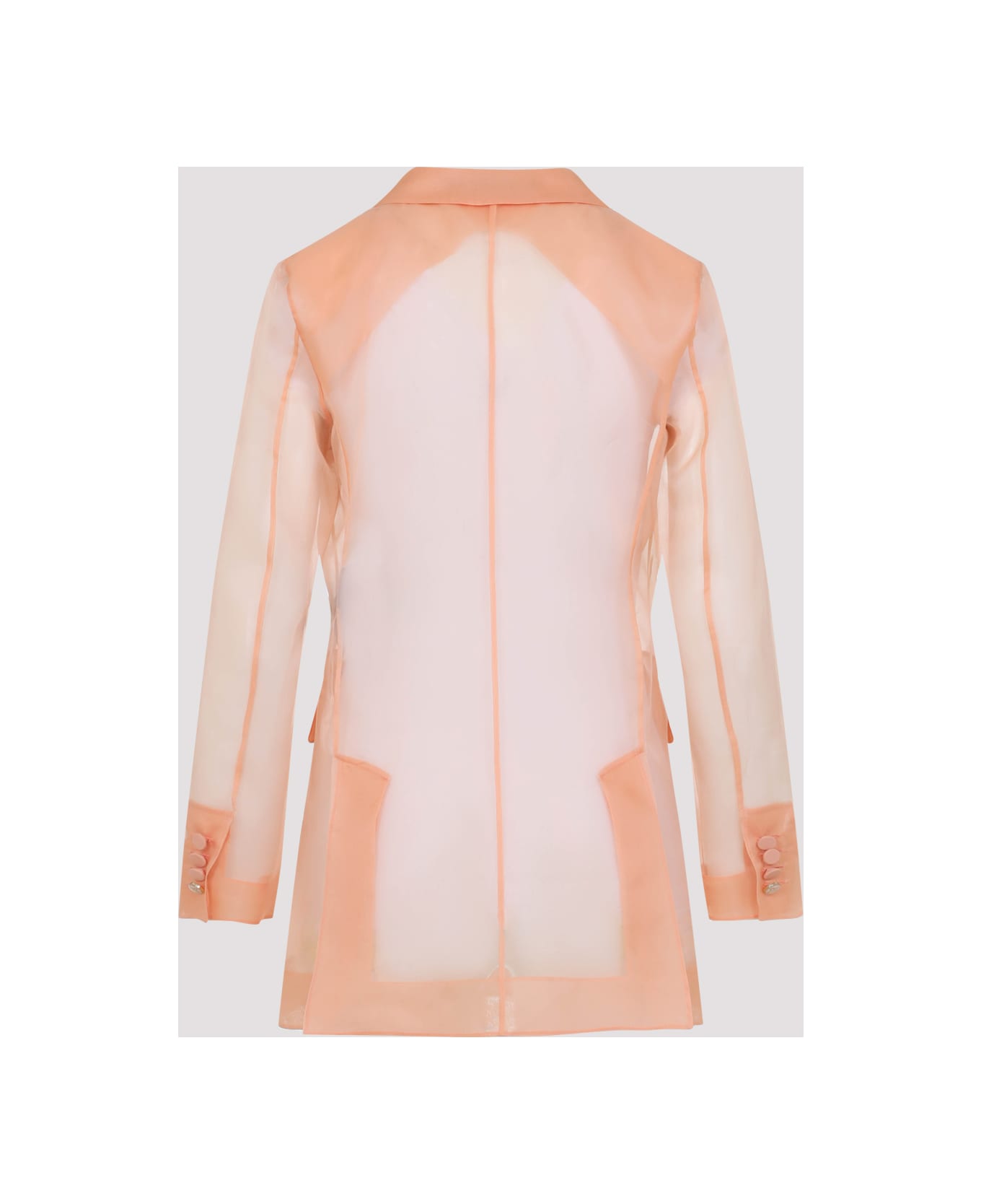 Max Mara Pianoforte Esopo Double Breasted Blazer - Pink
