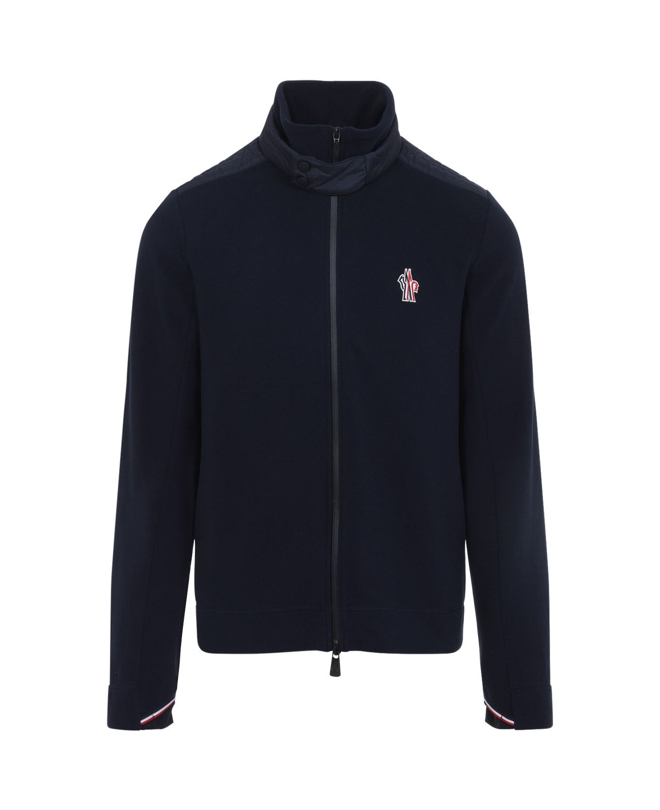 Moncler Grenoble Zip Up Cardigan - Navy