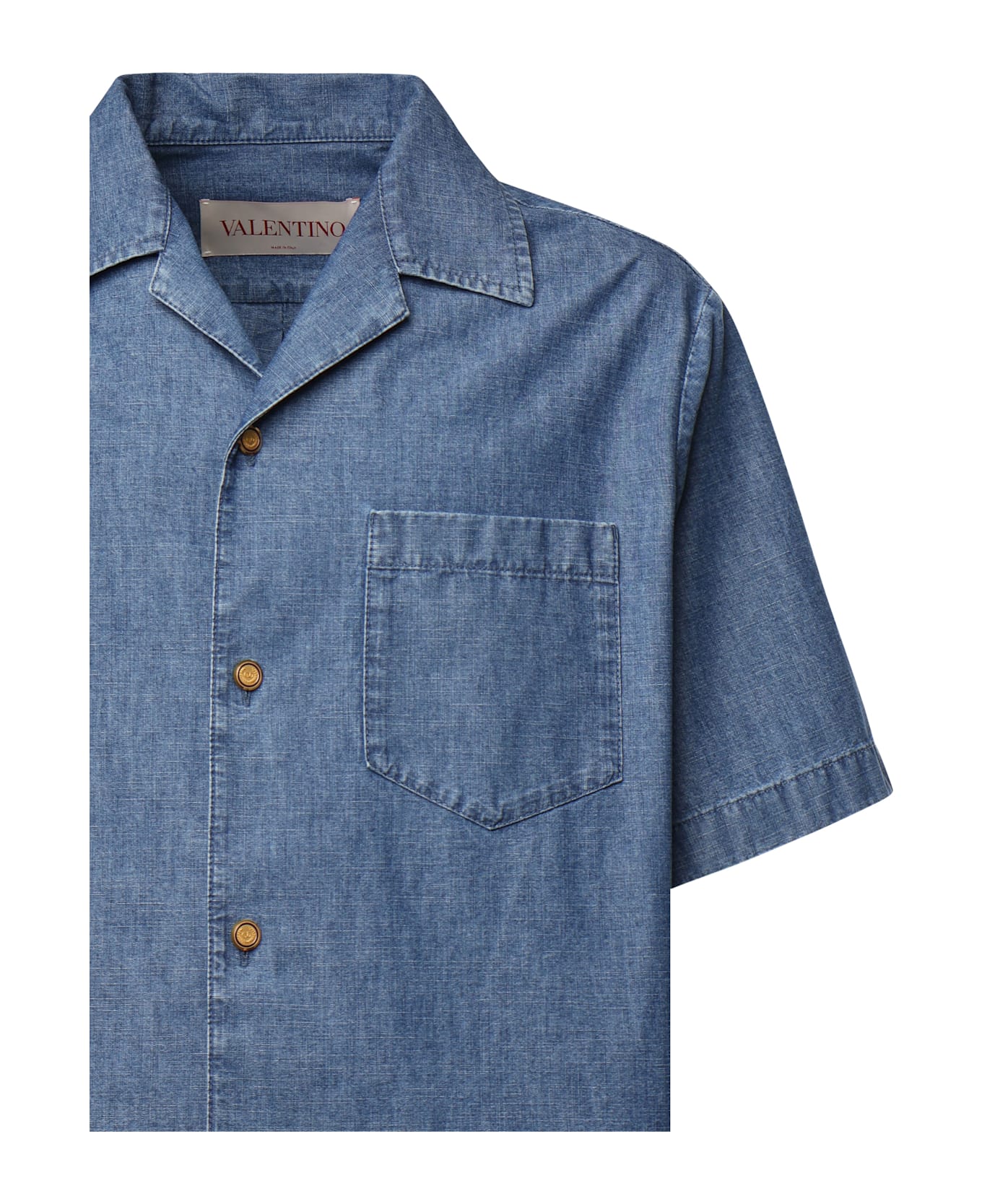 Valentino Garavani Denim Shirt - MEDIUMBLUEDENIM