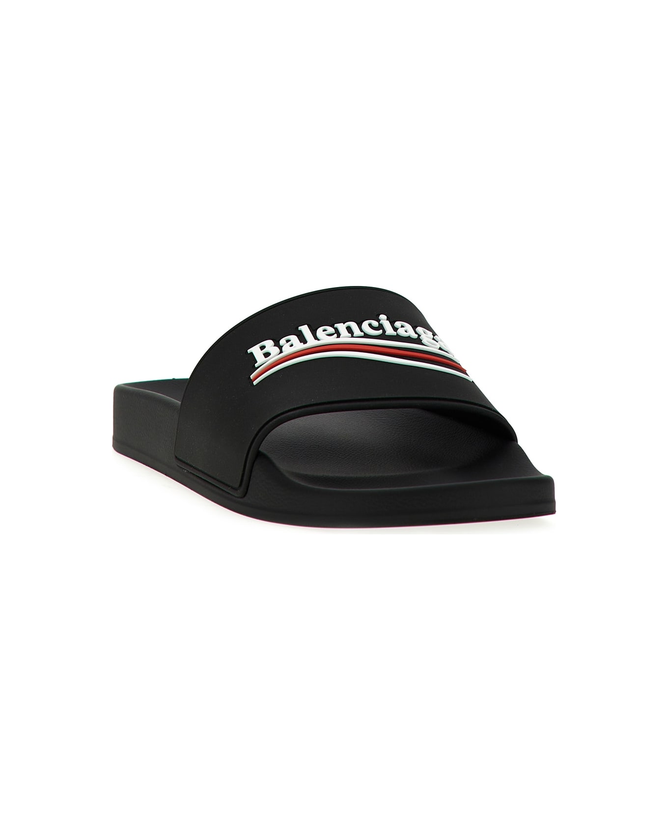 Balenciaga 'political Campaign' Slides - Black