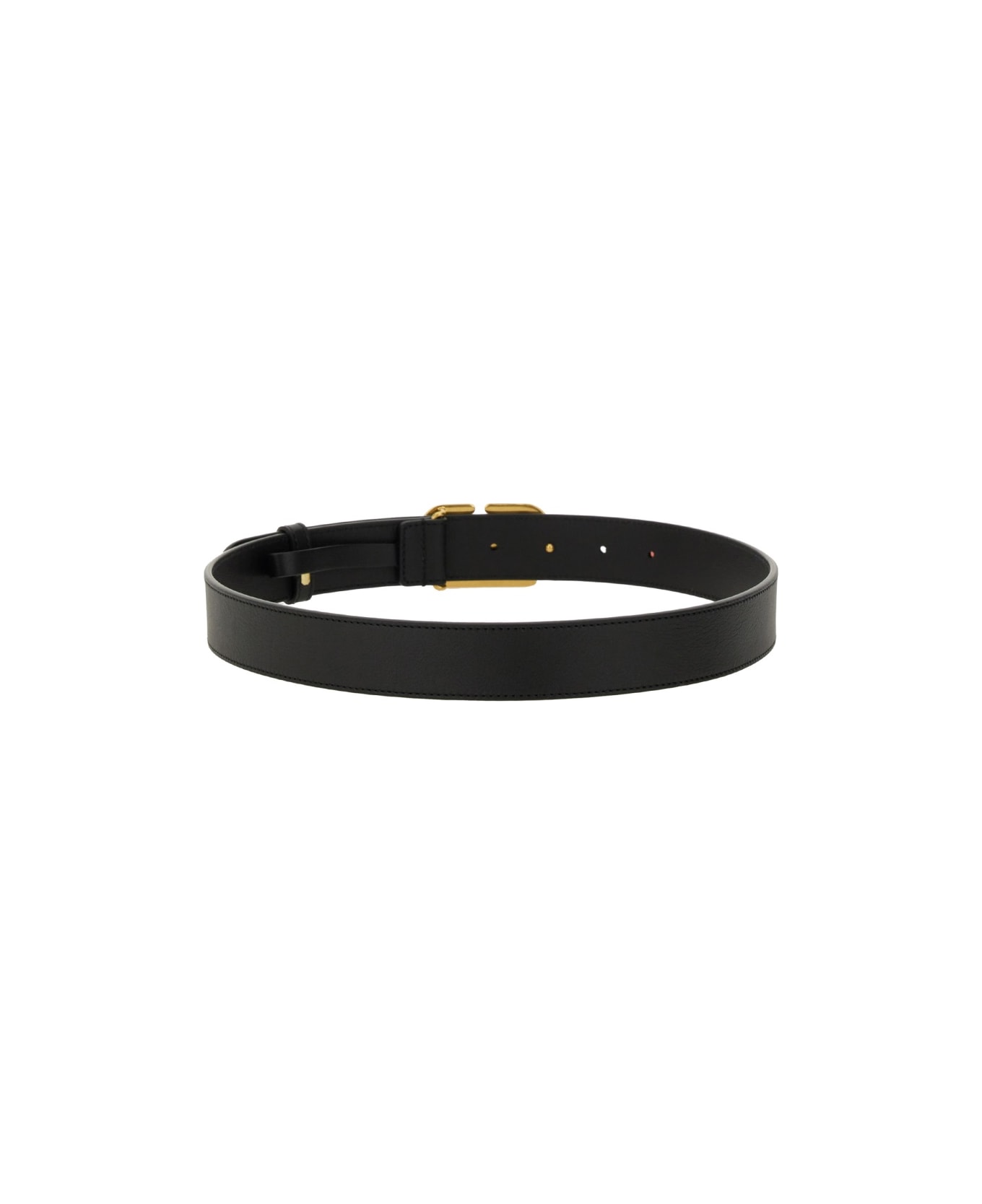 Valentino Garavani "vlogo Signature" Belt - BLACK