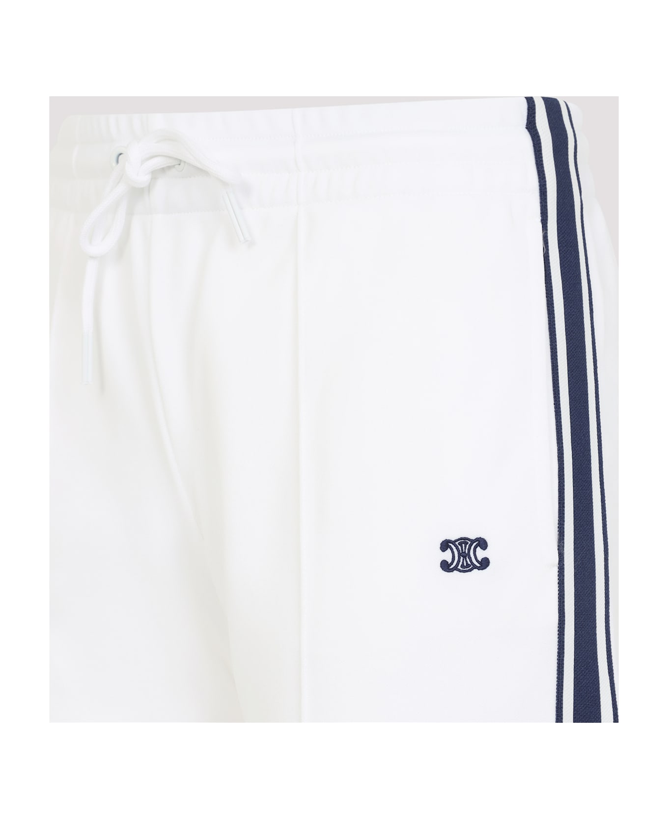 Celine Polyester Tracksuit Pants - Ma Off White  Navy