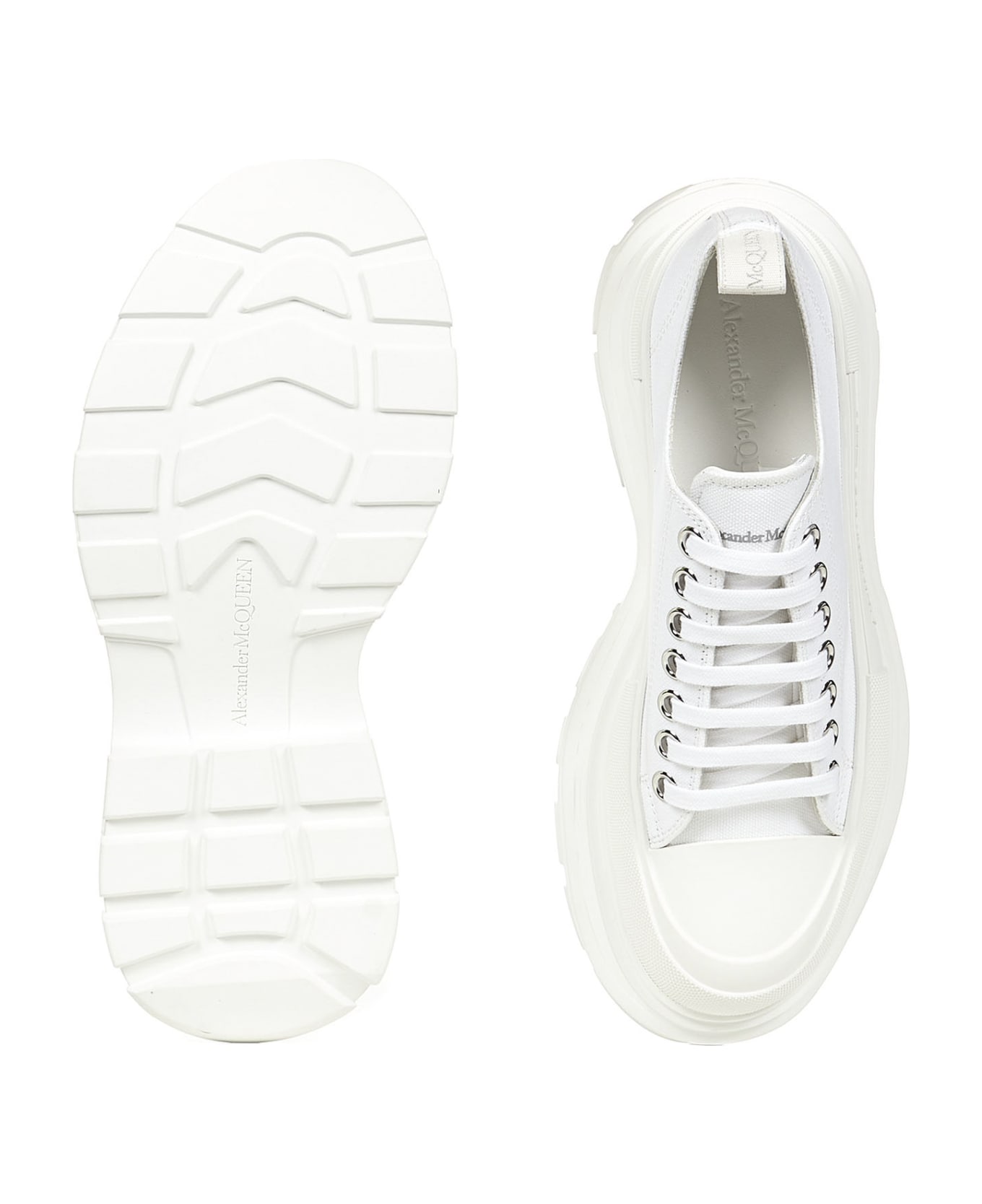 Alexander McQueen Tread Slick Sneakers - White スニーカー