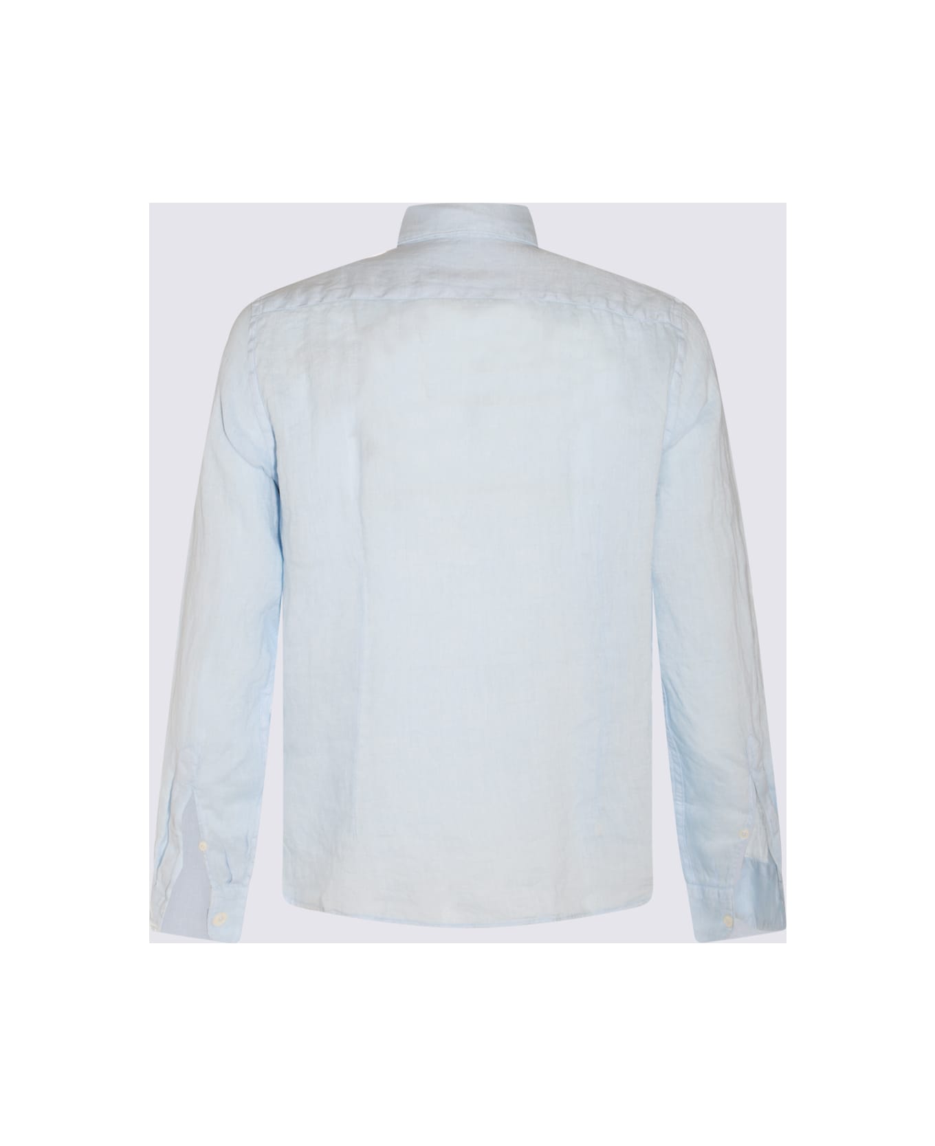Altea Light Blue Linen Shirt - Clear Blue