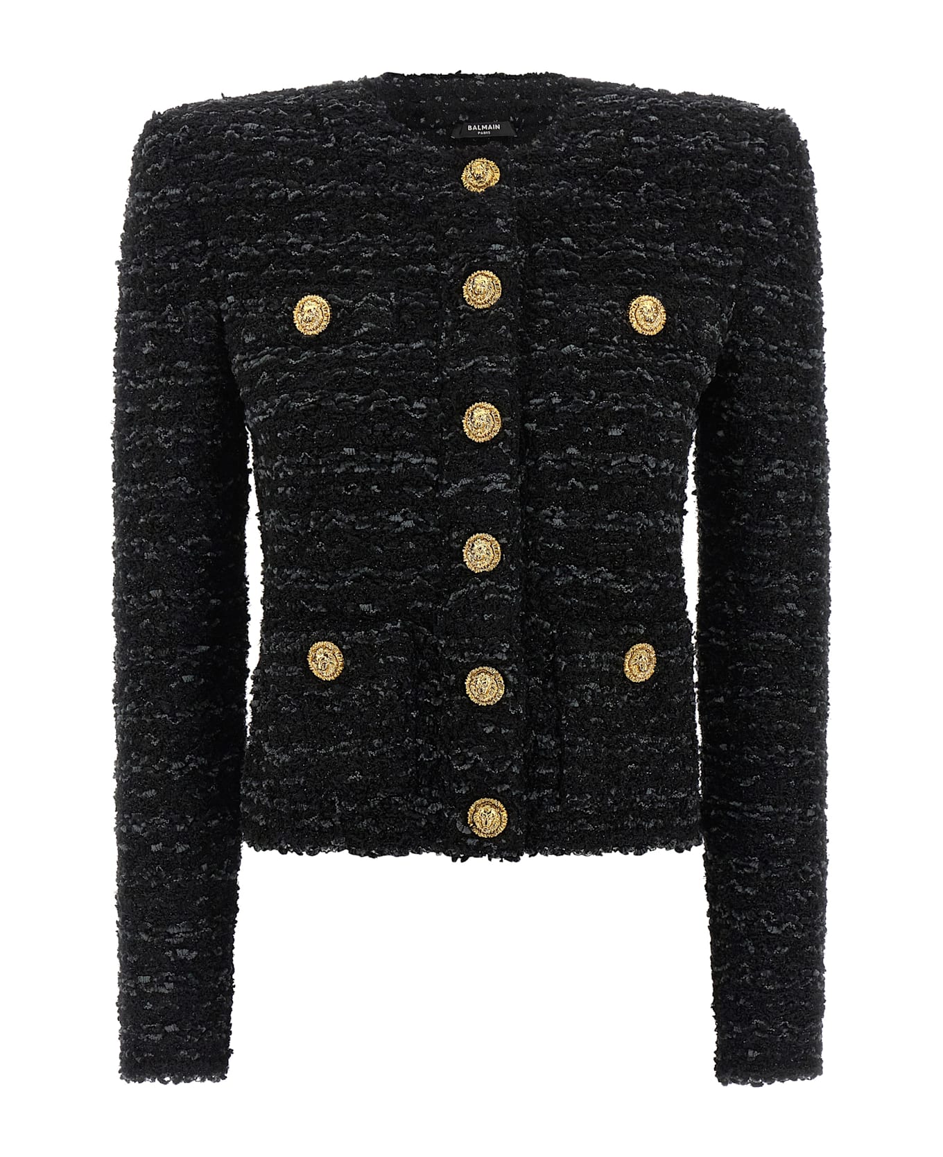 Balmain Tweed Blazer - Black  